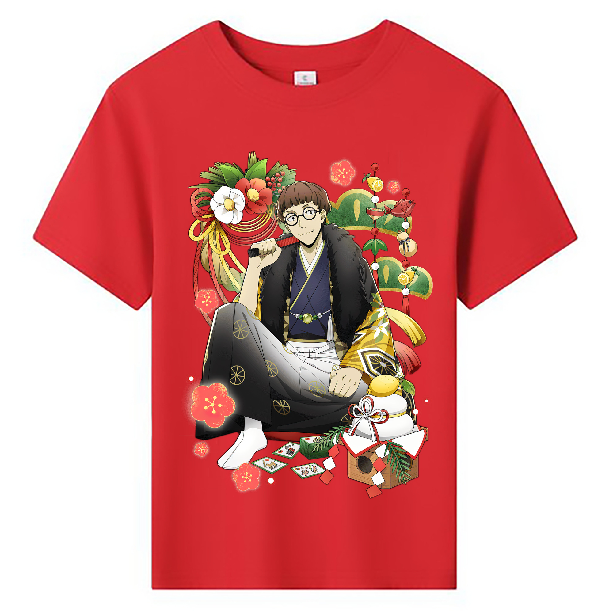 （画像用） 文豪ストレイドッグス Bungo Stray Dogs 綿100％キッズTシャツ（フロントプリント）