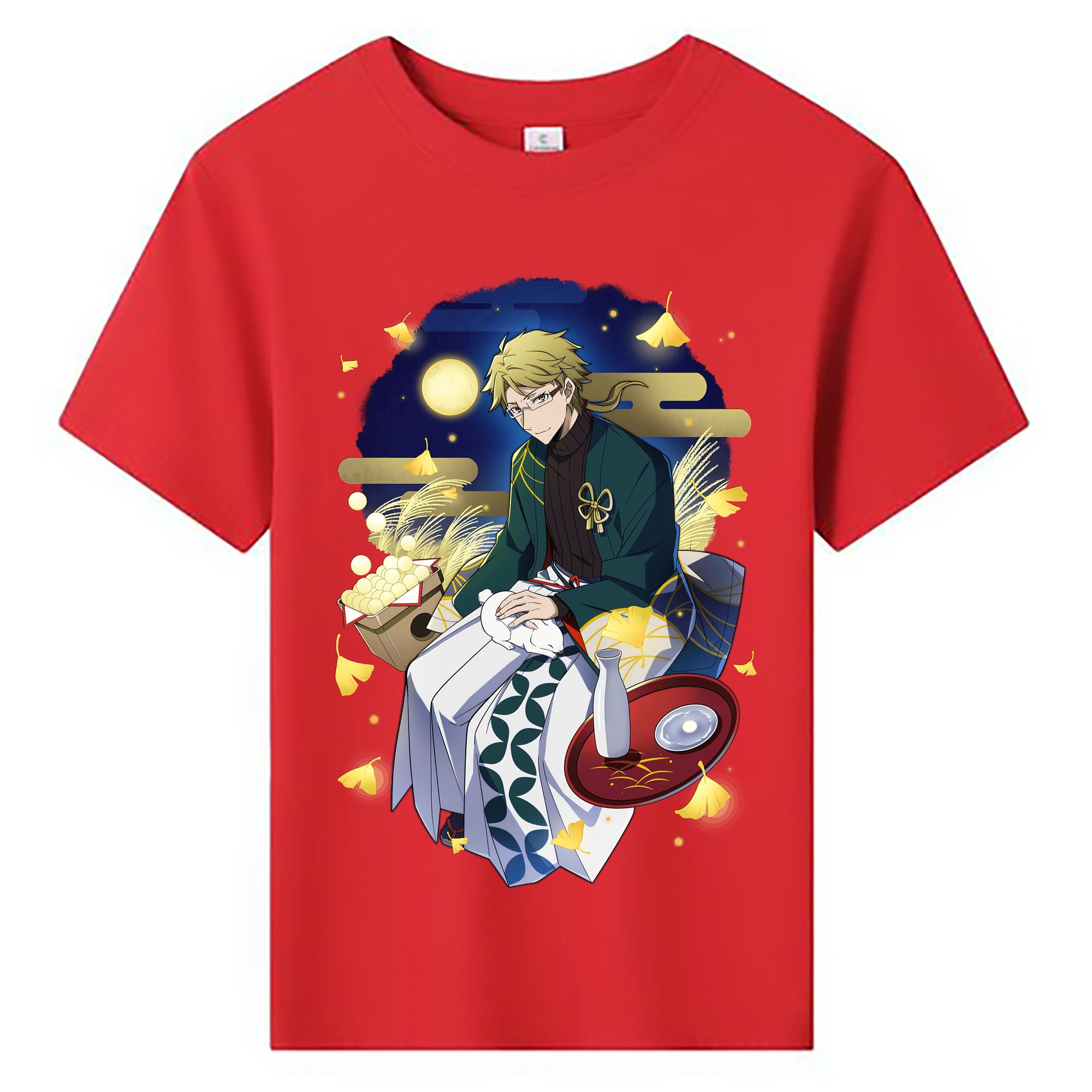 （画像用） 文豪ストレイドッグス Bungo Stray Dogs 綿100％キッズTシャツ（フロントプリント）