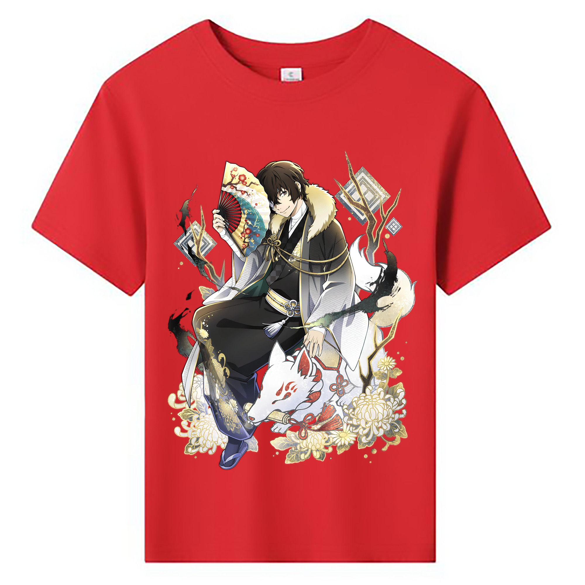 （画像用） 文豪ストレイドッグス Bungo Stray Dogs 綿100％キッズTシャツ（フロントプリント）