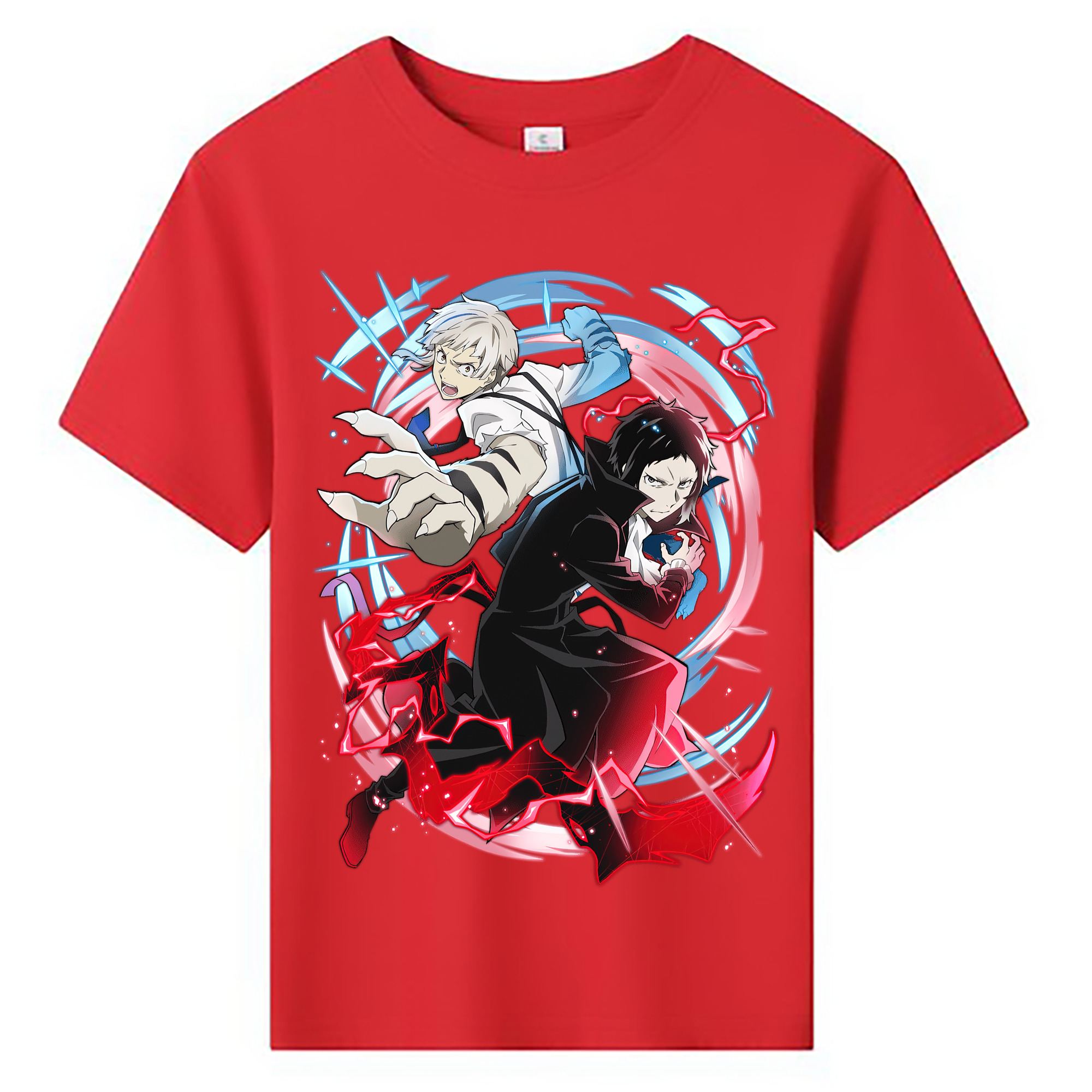 （画像用） 文豪ストレイドッグス Bungo Stray Dogs 綿100％キッズTシャツ（フロントプリント）