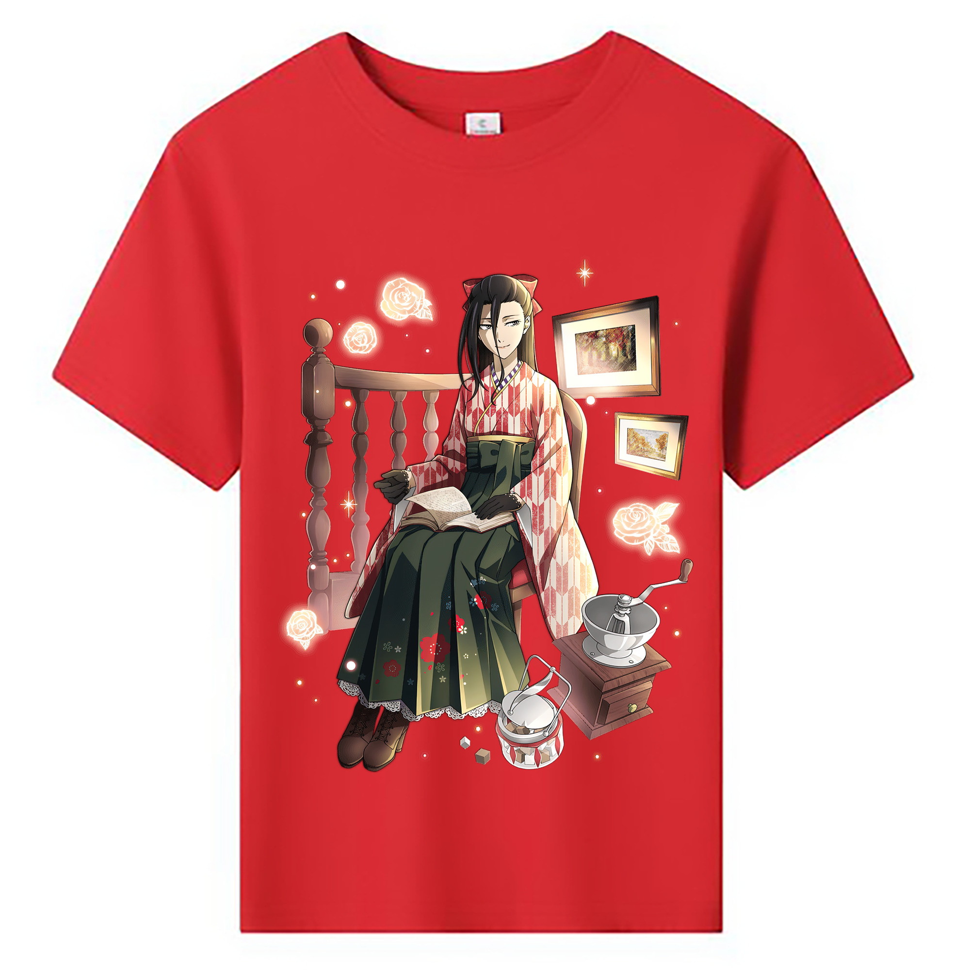 （画像用） 文豪ストレイドッグス Bungo Stray Dogs 綿100％キッズTシャツ（フロントプリント）