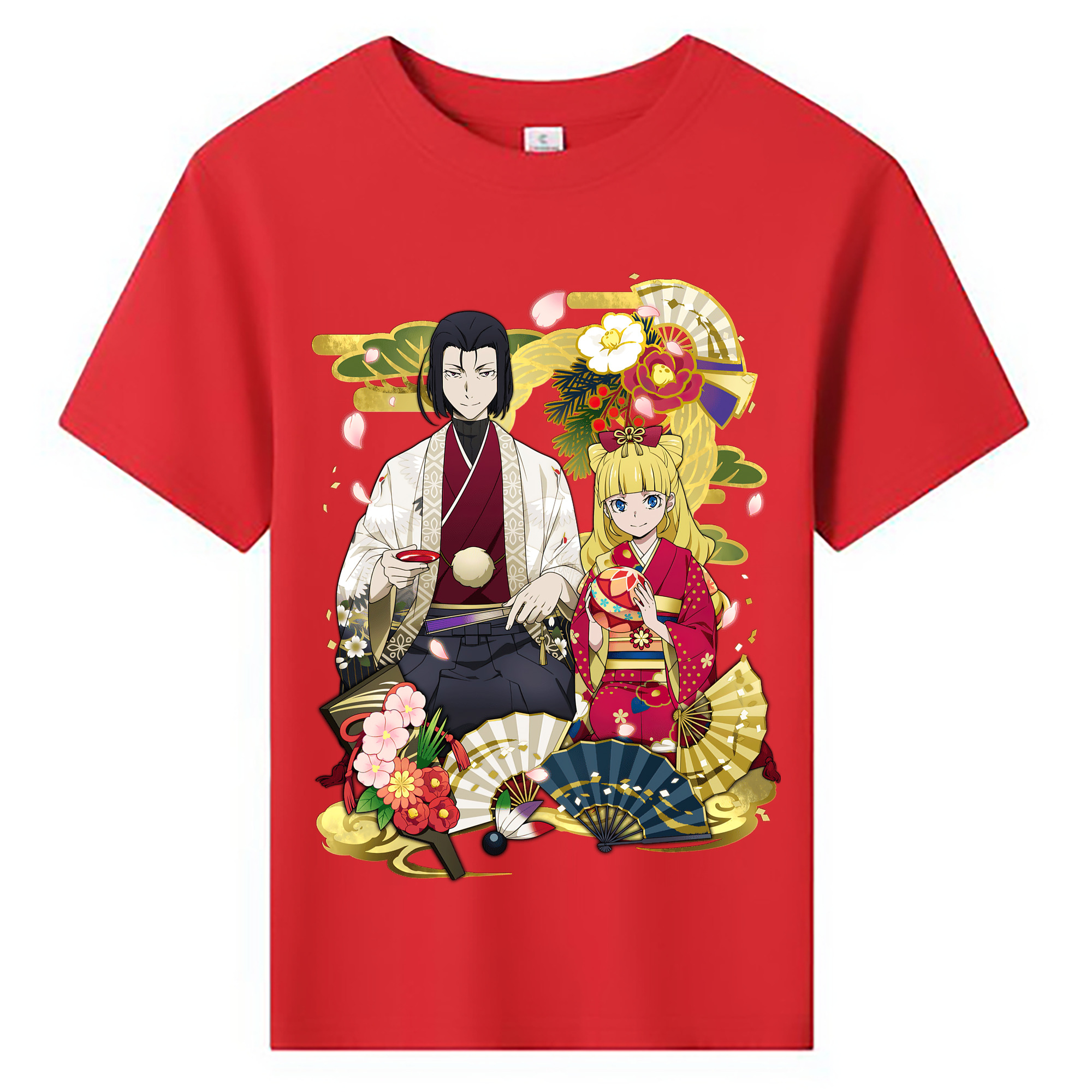 （画像用） 文豪ストレイドッグス Bungo Stray Dogs 綿100％キッズTシャツ（フロントプリント）
