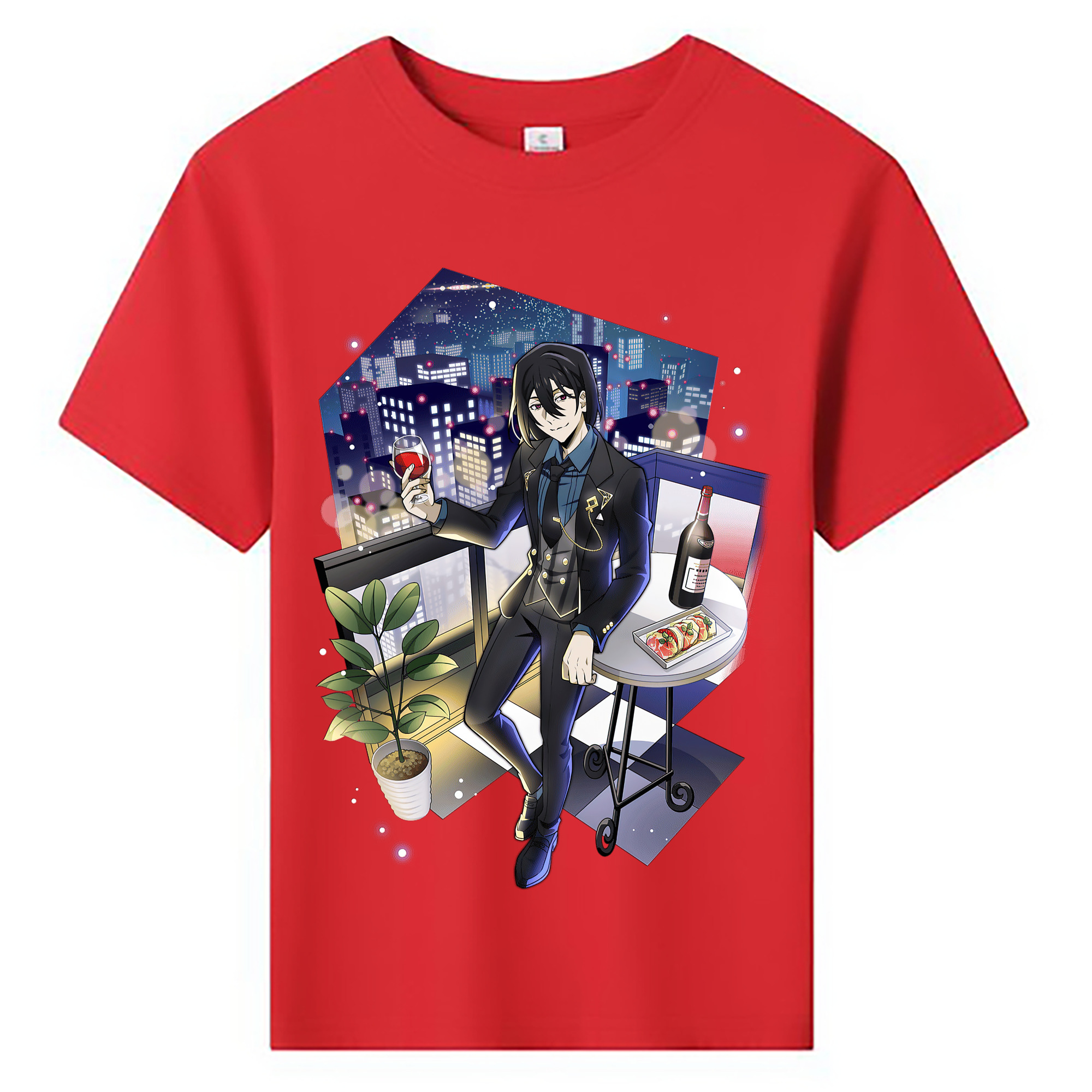 （画像用） 文豪ストレイドッグス Bungo Stray Dogs 綿100％キッズTシャツ（フロントプリント）