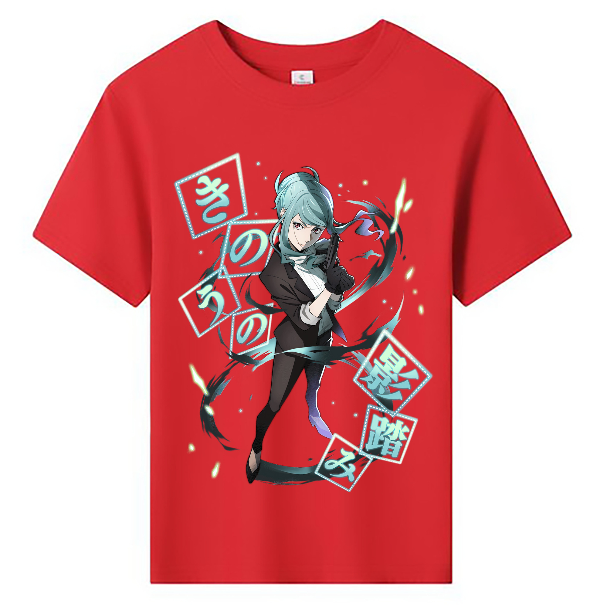 （画像用） 文豪ストレイドッグス Bungo Stray Dogs 綿100％キッズTシャツ（フロントプリント）