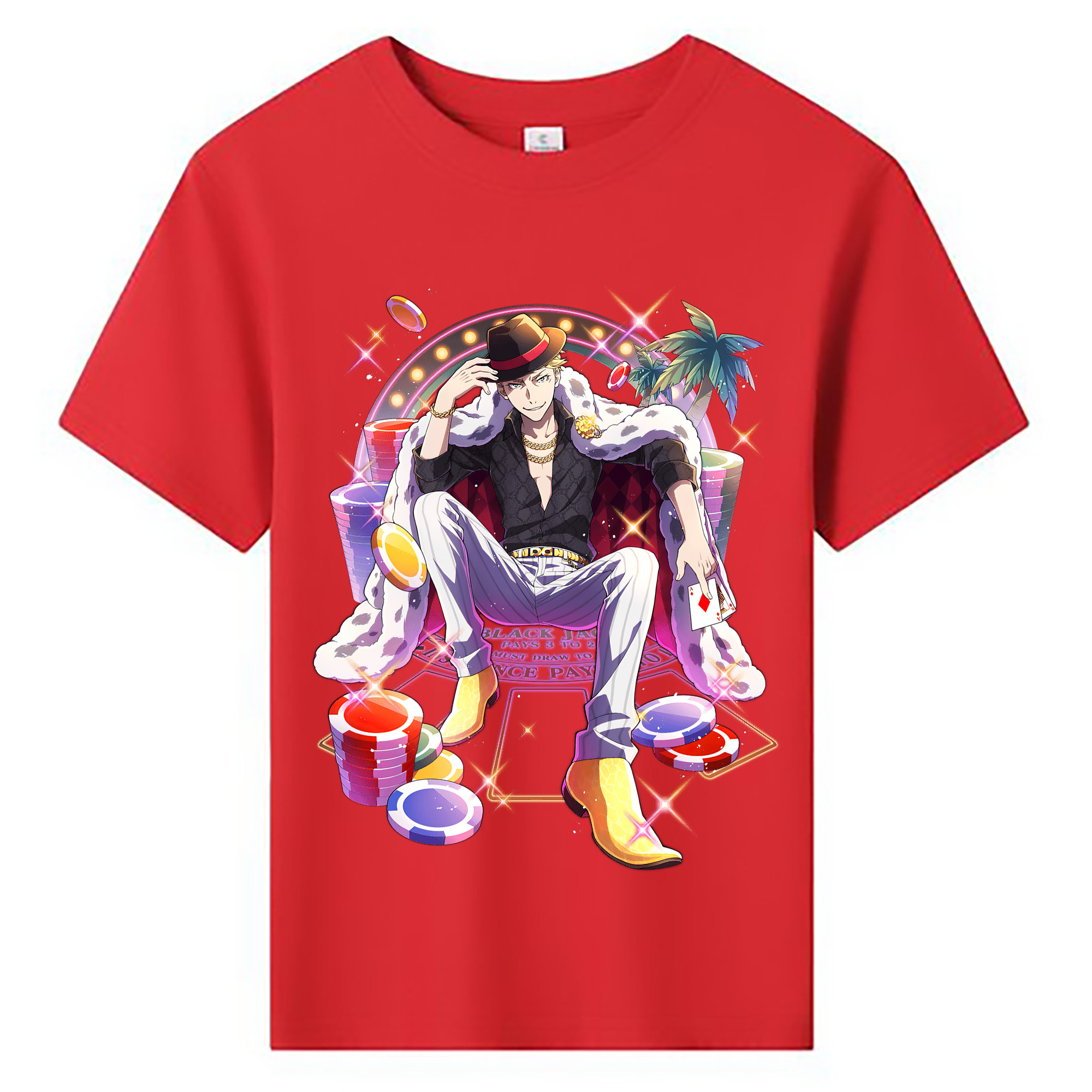 文豪ストレイドッグス Bungo Stray Dogs 綿100％キッズTシャツ（フロントプリント）