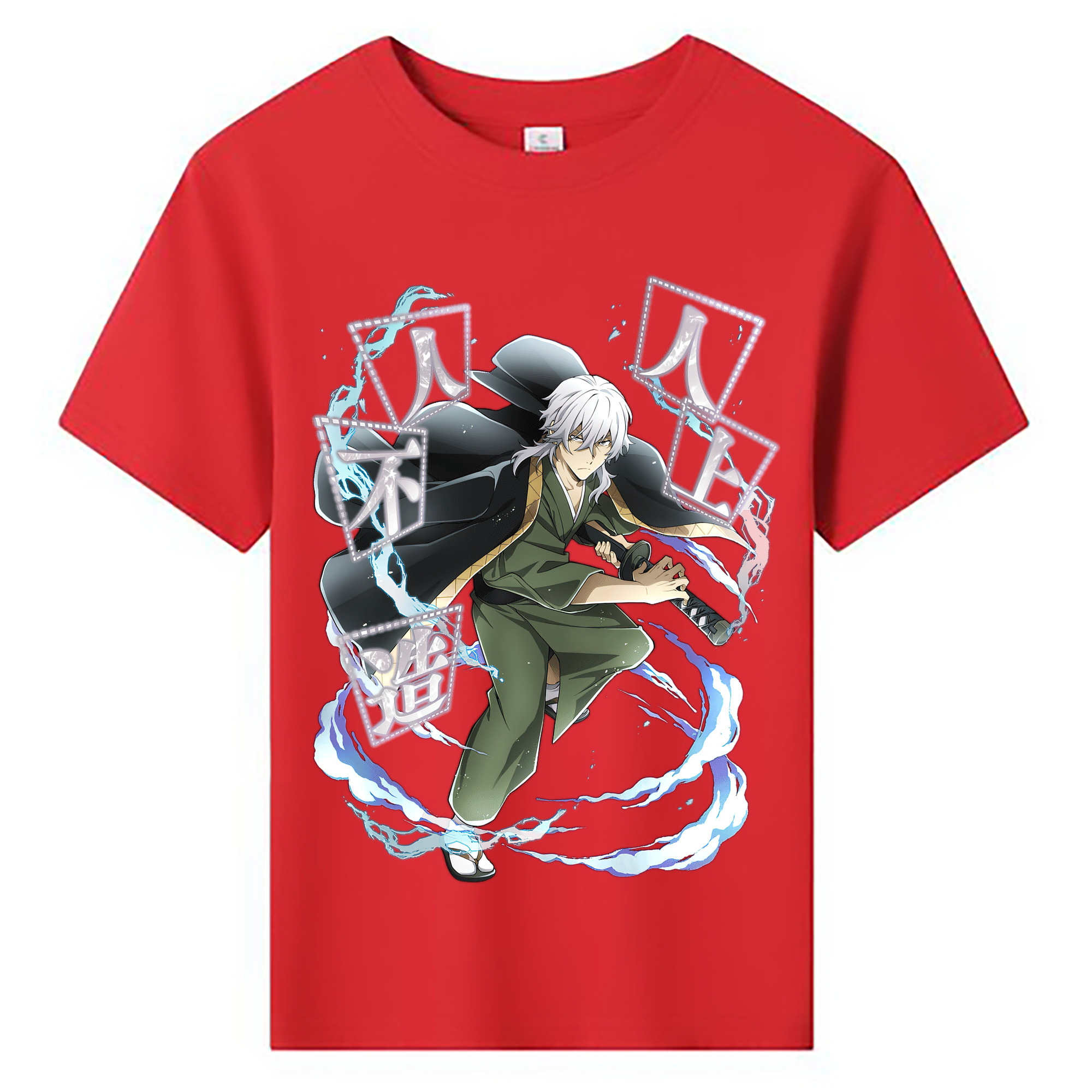 （画像用） 文豪ストレイドッグス Bungo Stray Dogs 綿100％キッズTシャツ（フロントプリント）