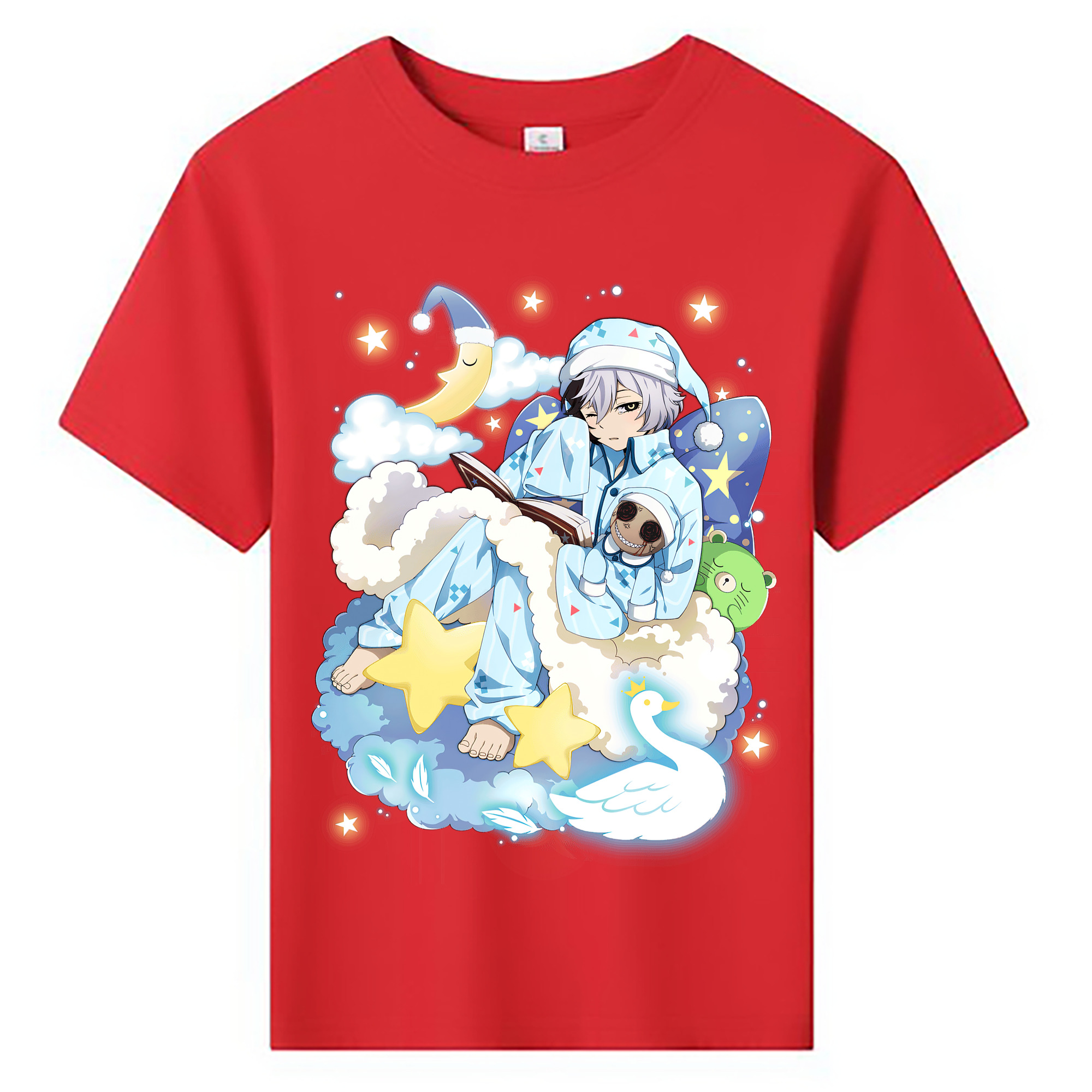 （画像用） 文豪ストレイドッグス Bungo Stray Dogs 綿100％キッズTシャツ（フロントプリント）