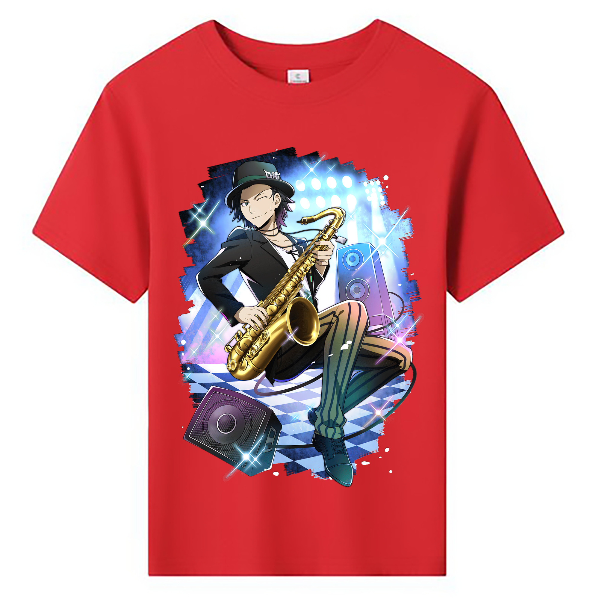 （画像用） 文豪ストレイドッグス Bungo Stray Dogs 綿100％キッズTシャツ（フロントプリント）