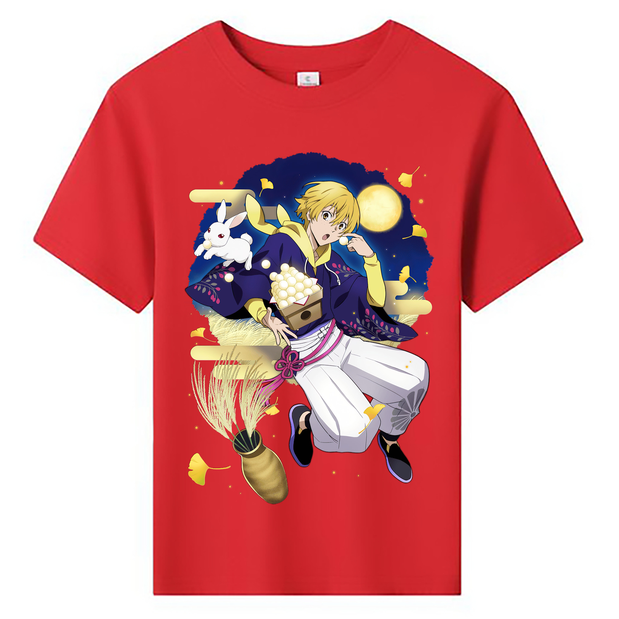 （画像用） 文豪ストレイドッグス Bungo Stray Dogs 綿100％キッズTシャツ（フロントプリント）