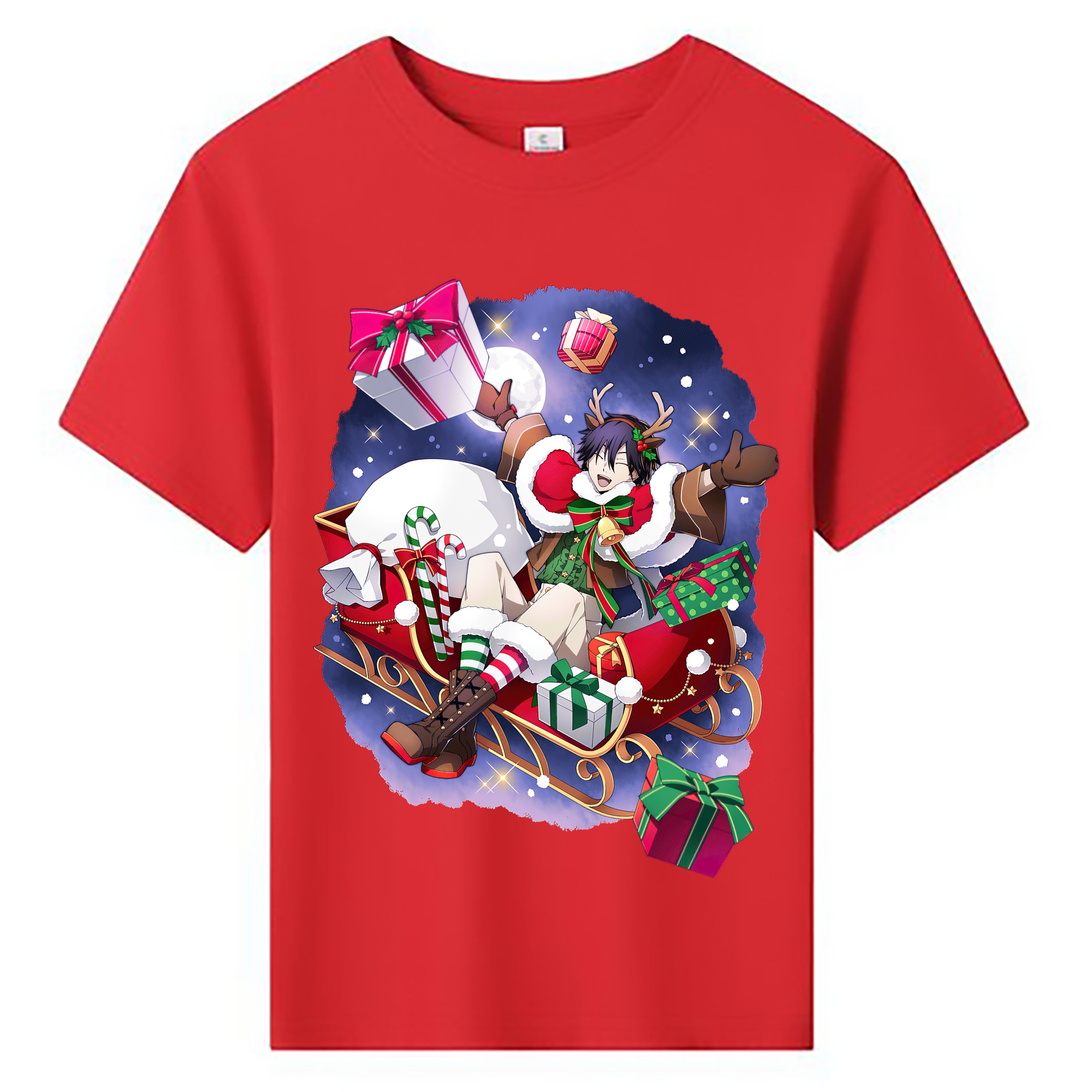 （画像用） 文豪ストレイドッグス Bungo Stray Dogs 綿100％キッズTシャツ（フロントプリント）