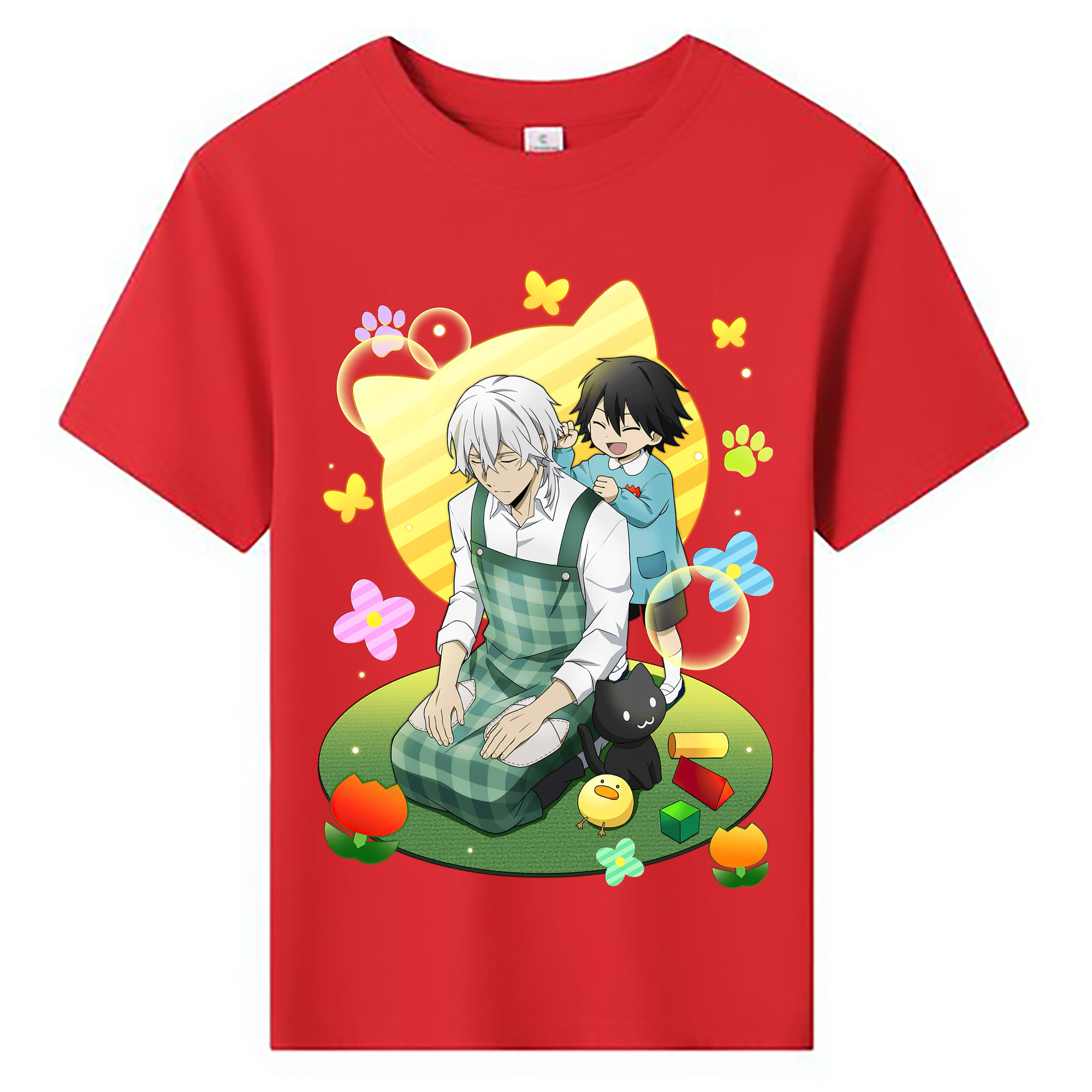 （画像用） 文豪ストレイドッグス Bungo Stray Dogs 綿100％キッズTシャツ（フロントプリント）