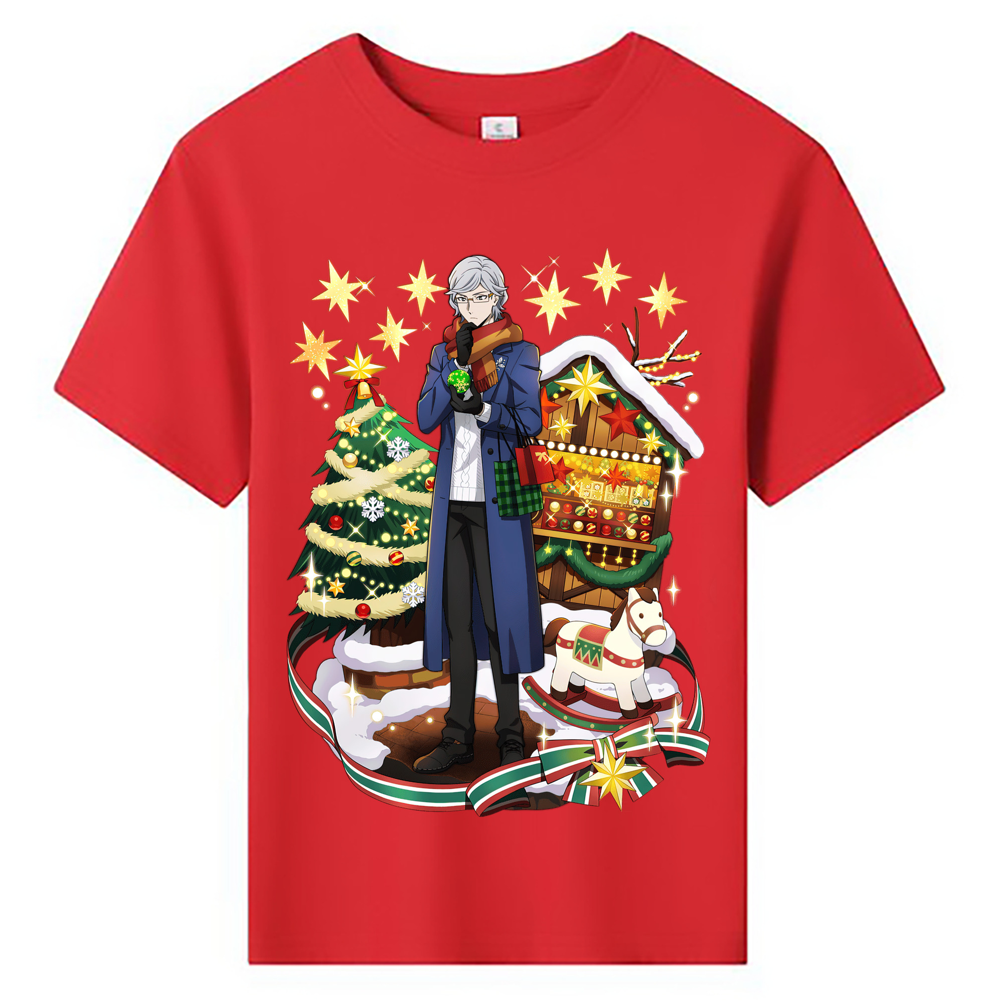 （画像用） 文豪ストレイドッグス Bungo Stray Dogs 綿100％キッズTシャツ（フロントプリント）