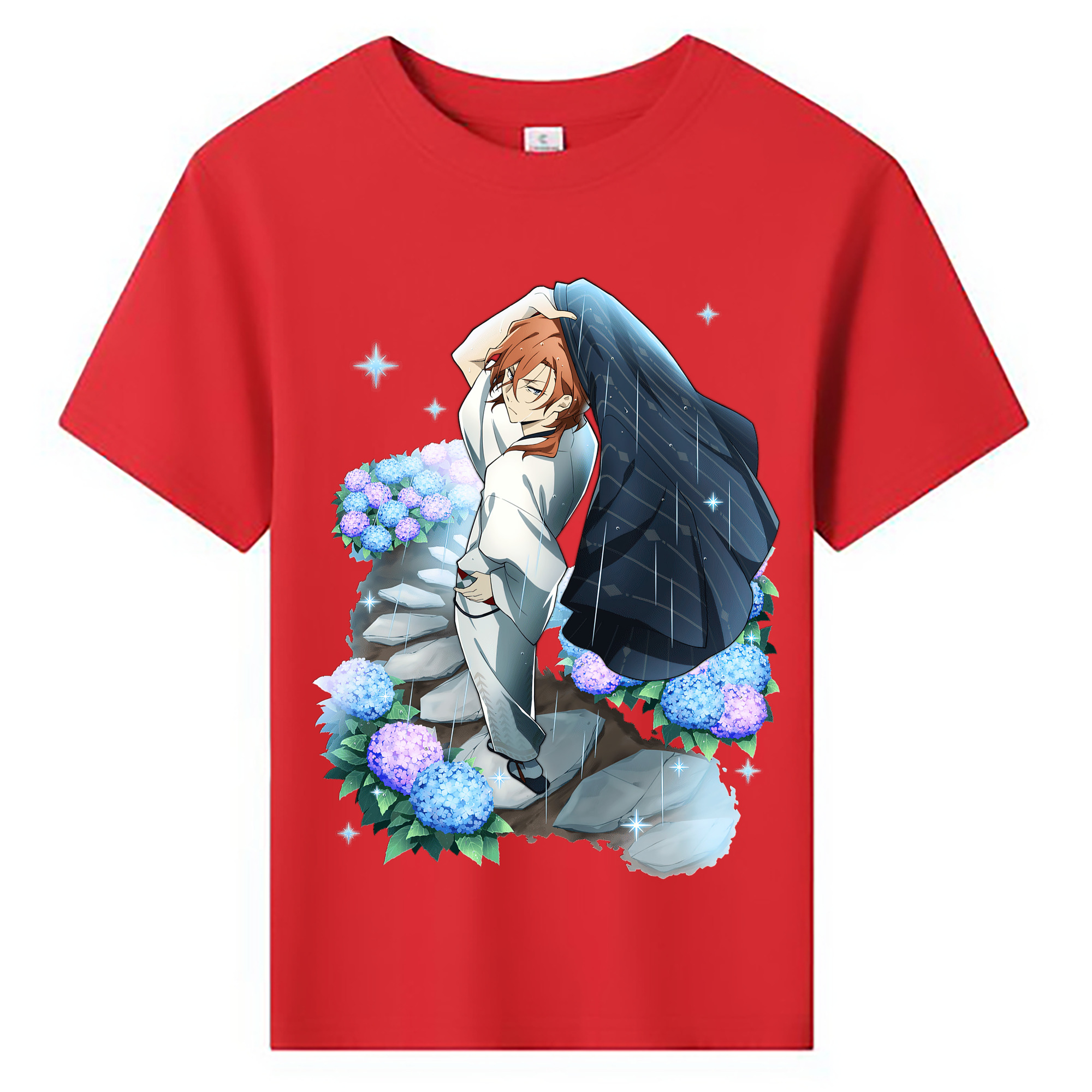（画像用） 文豪ストレイドッグス Bungo Stray Dogs 綿100％キッズTシャツ（フロントプリント）