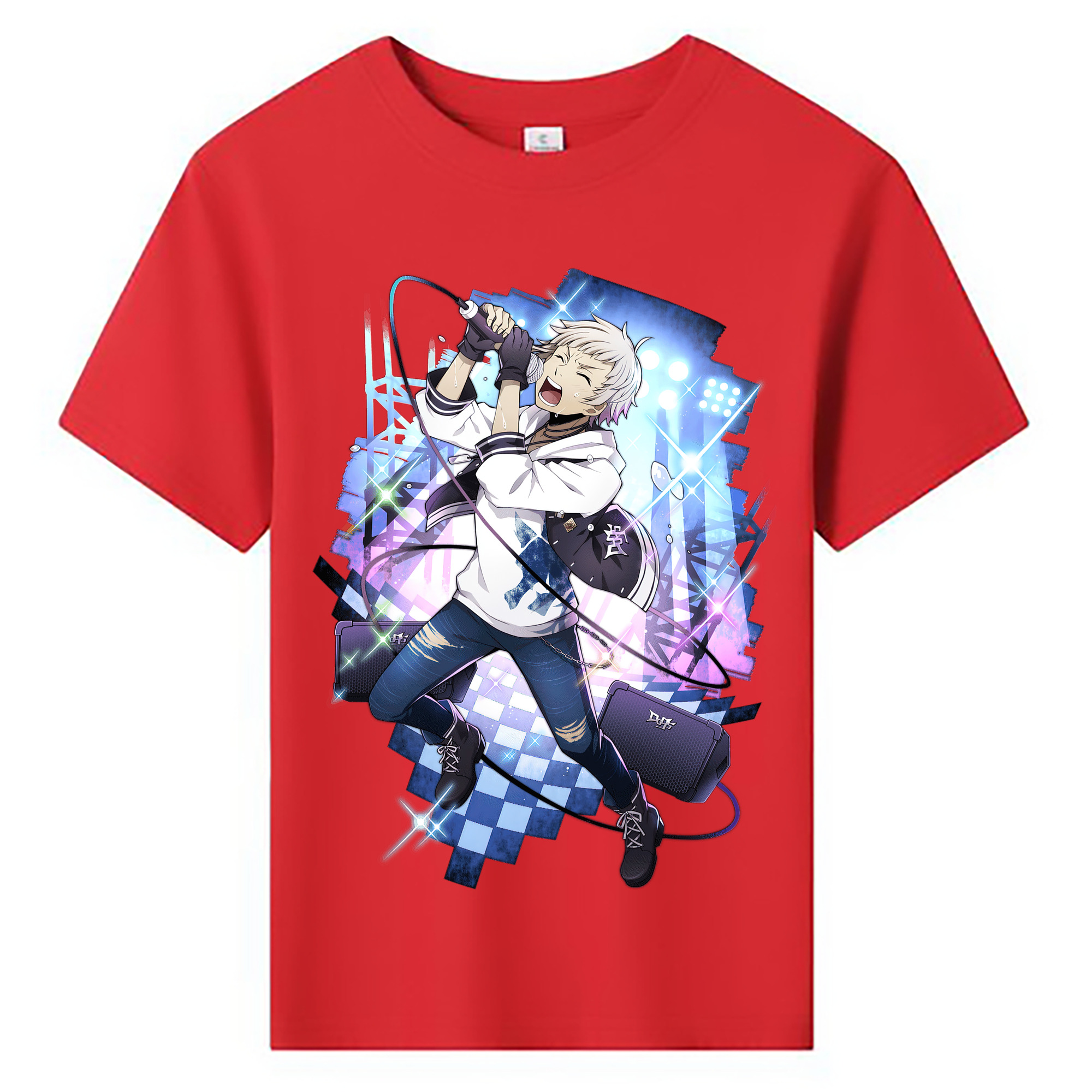 （画像用） 文豪ストレイドッグス Bungo Stray Dogs 綿100％キッズTシャツ（フロントプリント）