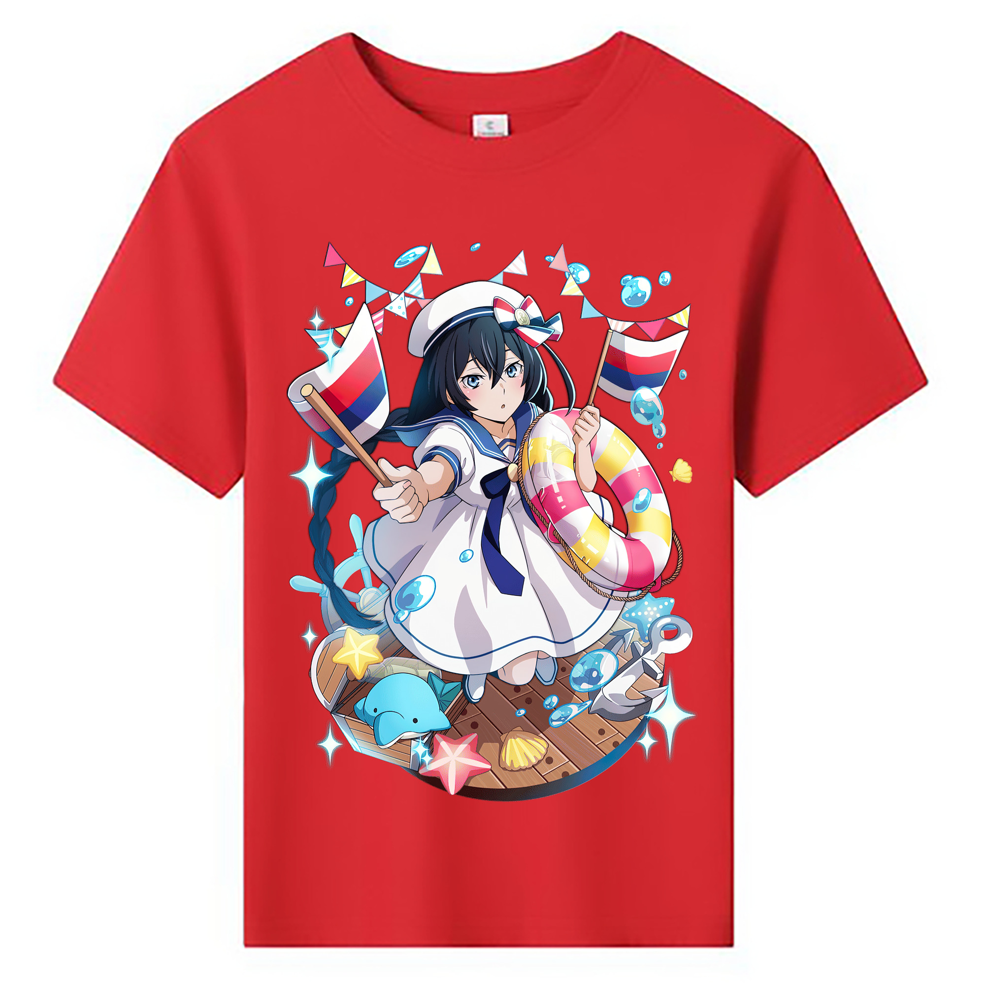 （画像用） 文豪ストレイドッグス Bungo Stray Dogs 綿100％キッズTシャツ（フロントプリント）