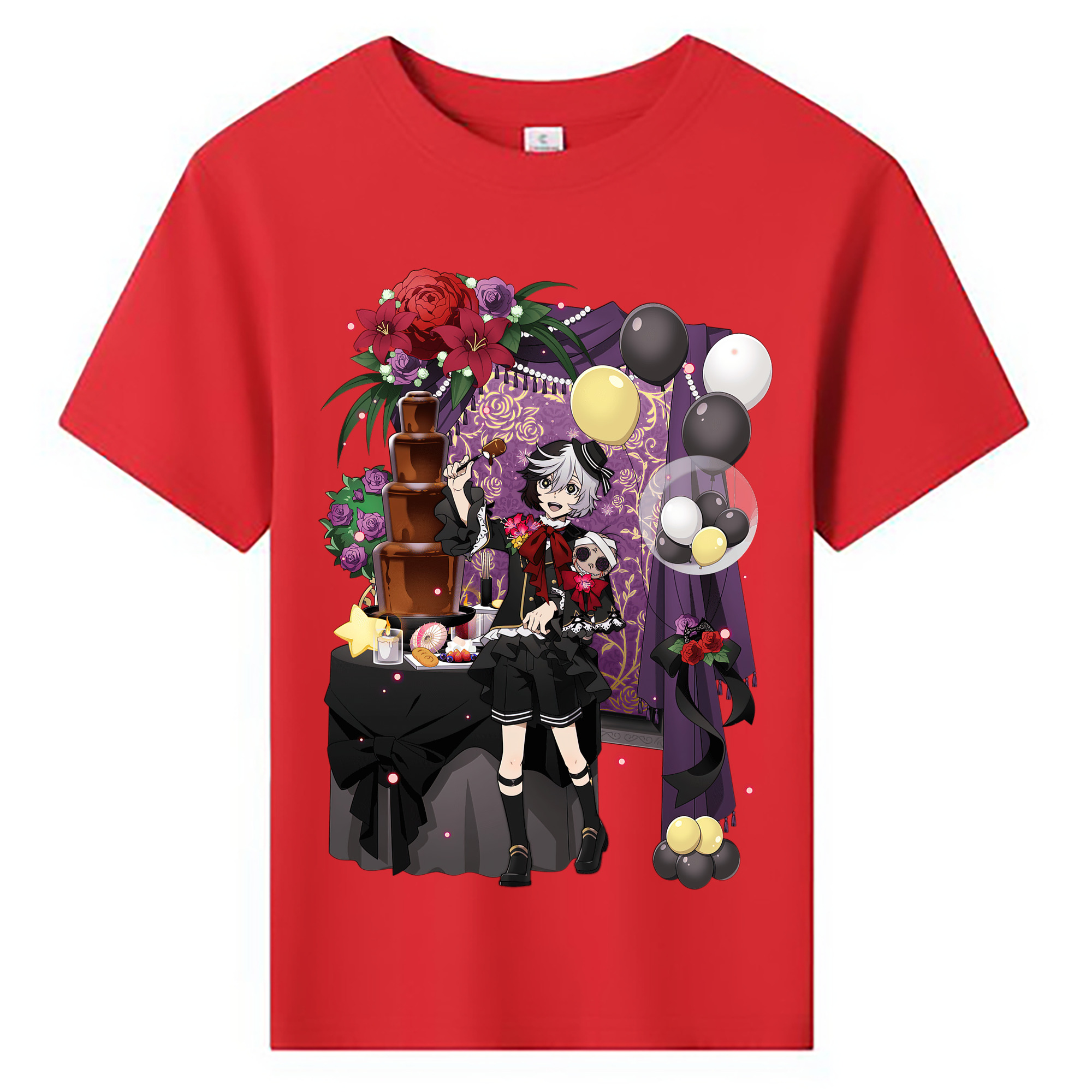 （画像用） 文豪ストレイドッグス Bungo Stray Dogs 綿100％キッズTシャツ（フロントプリント）