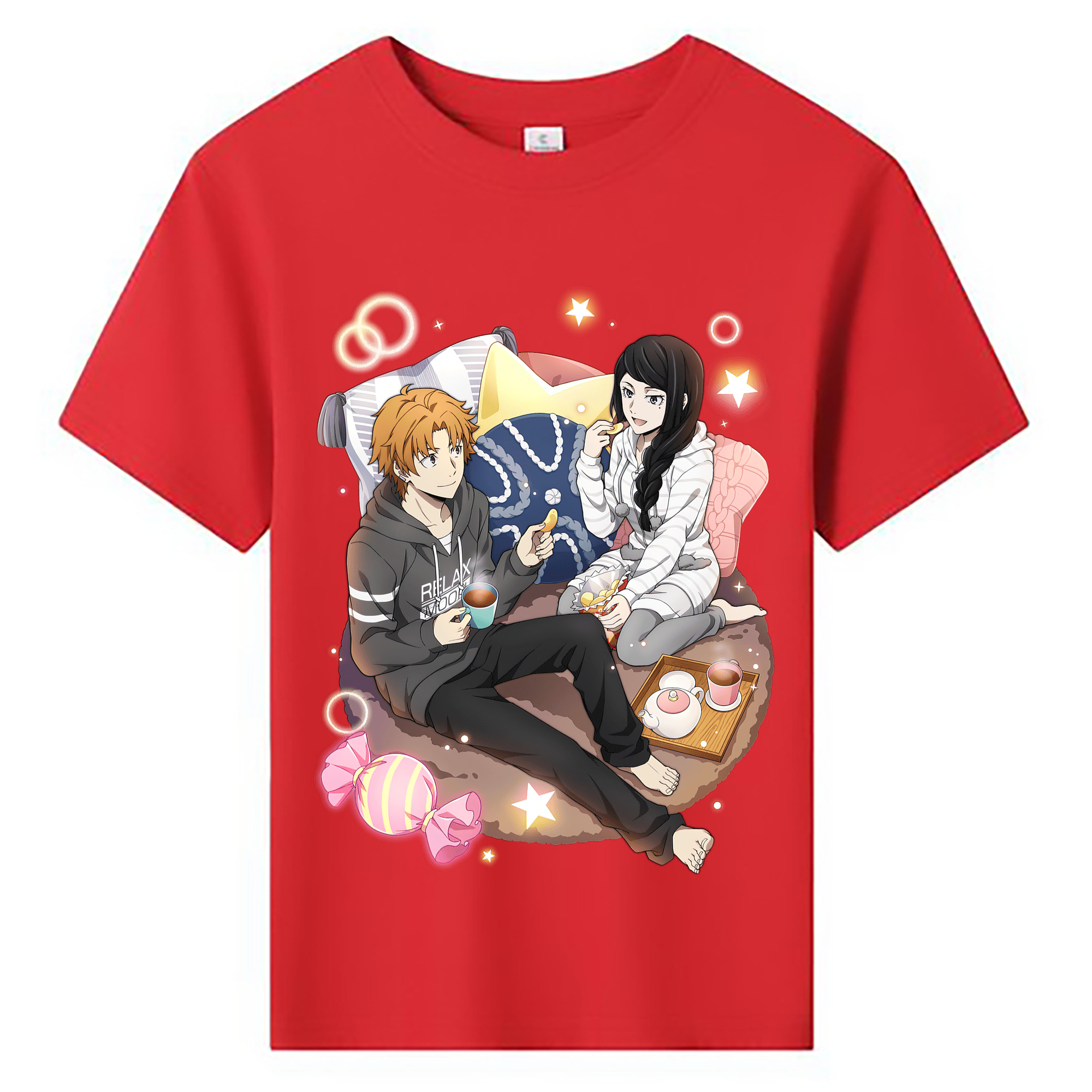 （画像用） 文豪ストレイドッグス Bungo Stray Dogs 綿100％キッズTシャツ（フロントプリント）
