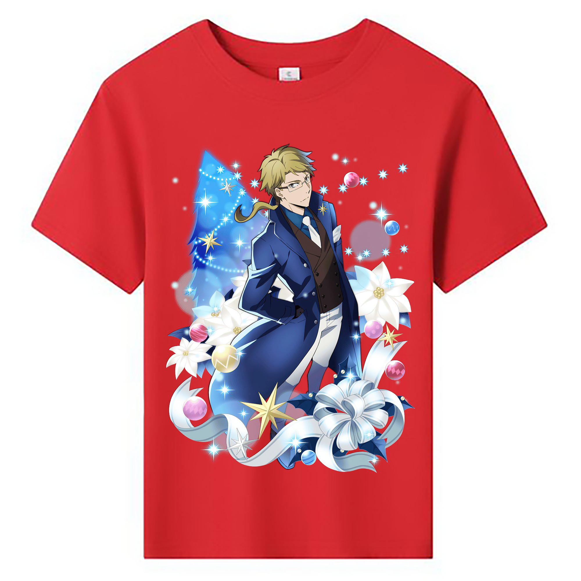 （画像用） 文豪ストレイドッグス Bungo Stray Dogs 綿100％キッズTシャツ（フロントプリント）