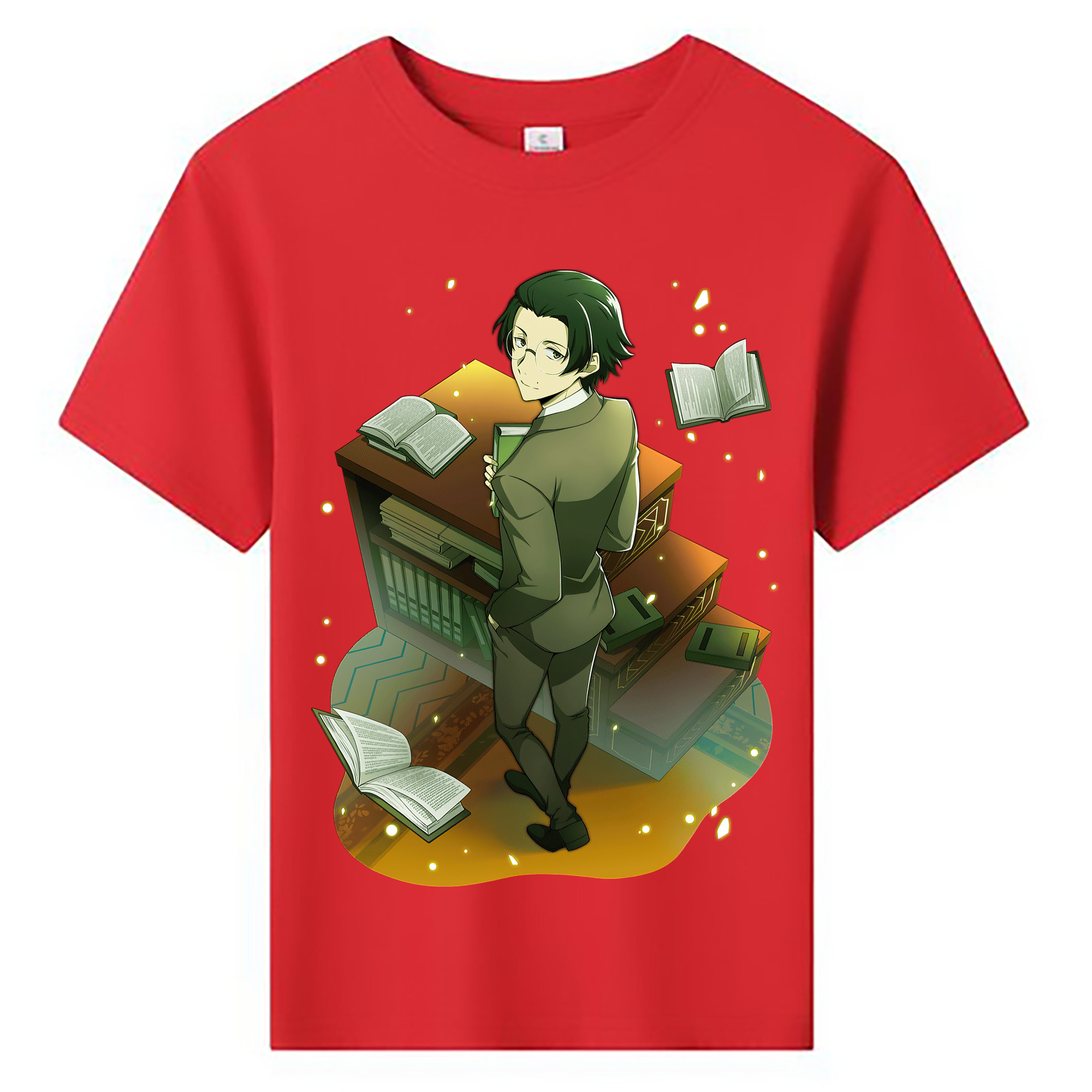 （画像用） 文豪ストレイドッグス Bungo Stray Dogs 綿100％キッズTシャツ（フロントプリント）