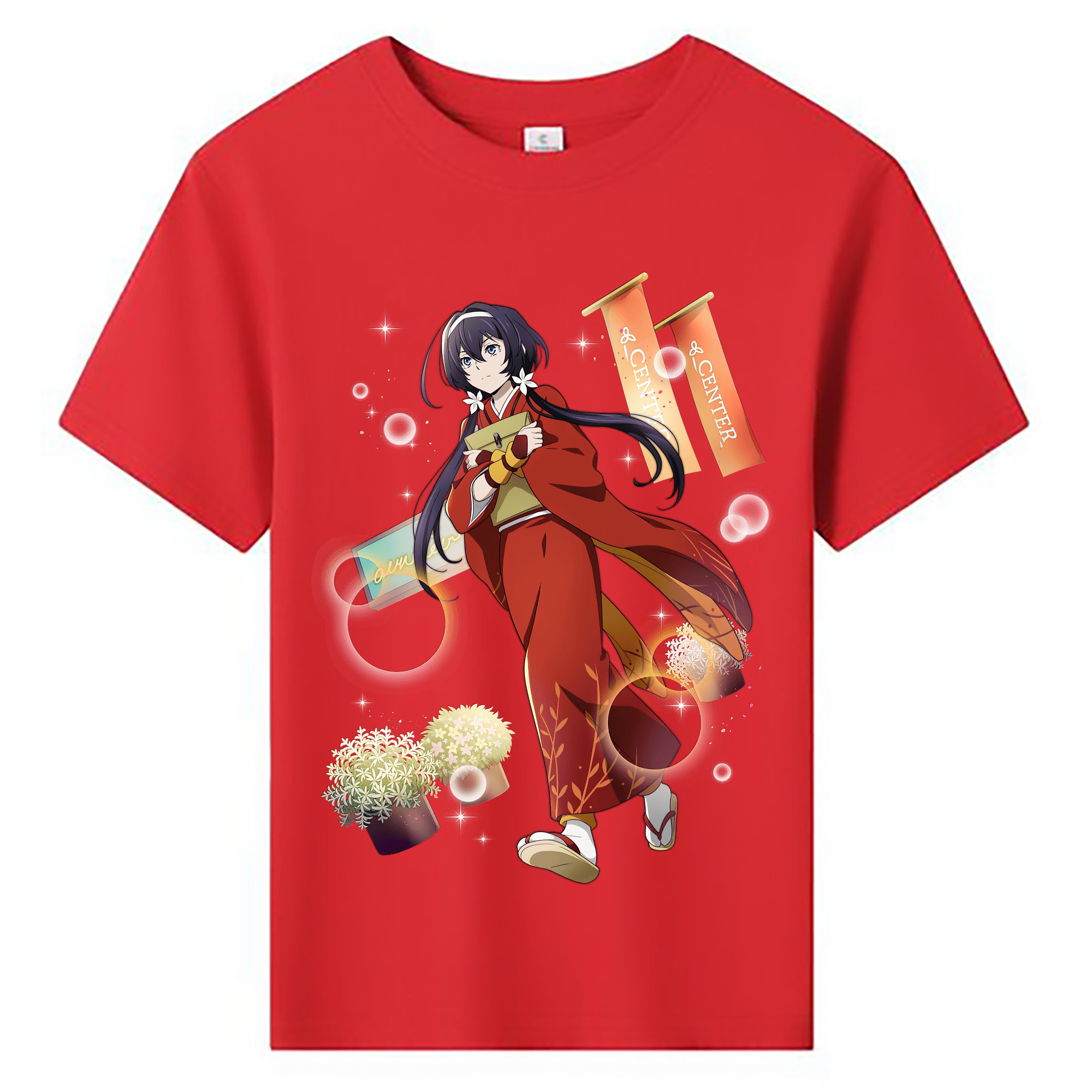 （画像用） 文豪ストレイドッグス Bungo Stray Dogs 綿100％キッズTシャツ（フロントプリント）