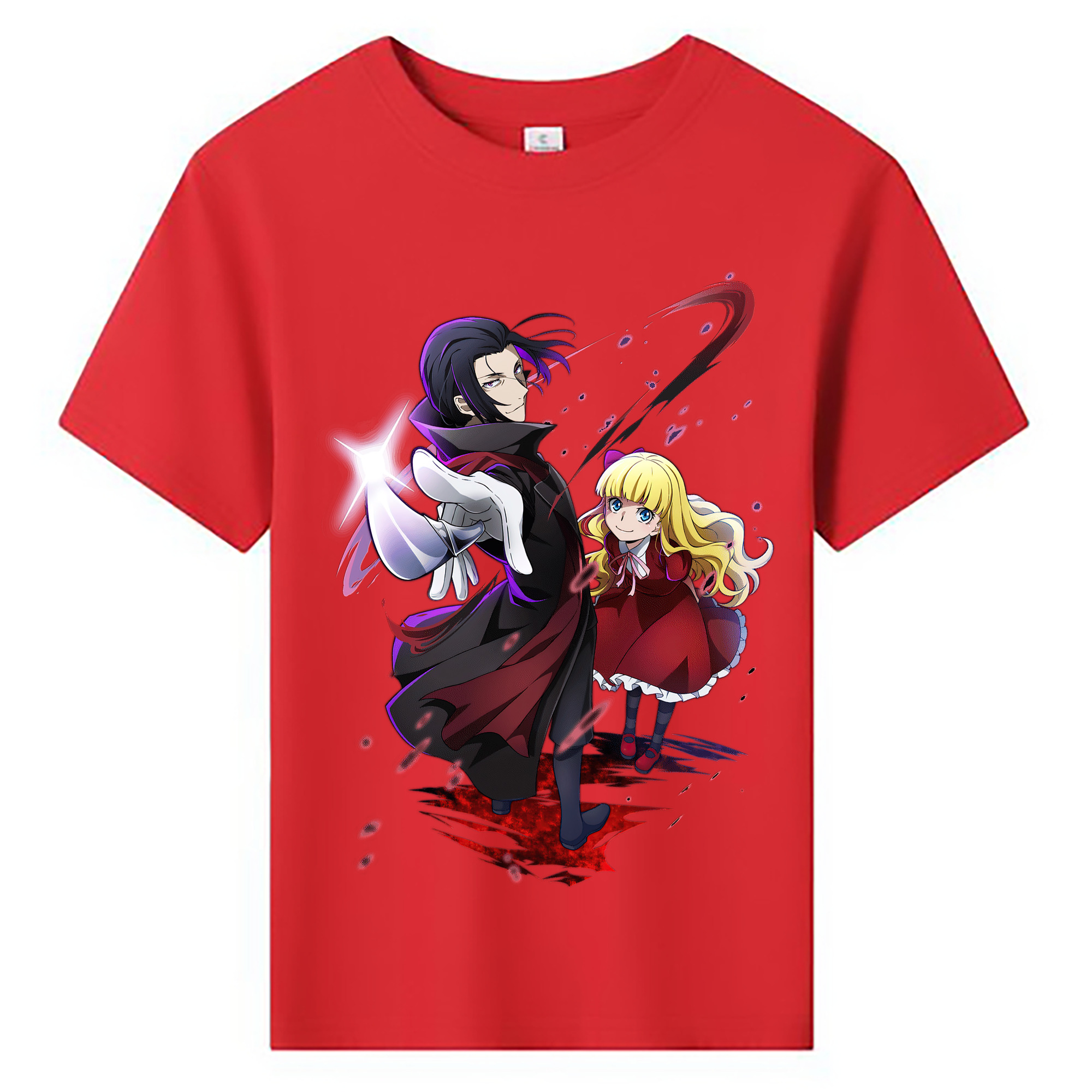 （画像用） 文豪ストレイドッグス Bungo Stray Dogs 綿100％キッズTシャツ（フロントプリント）