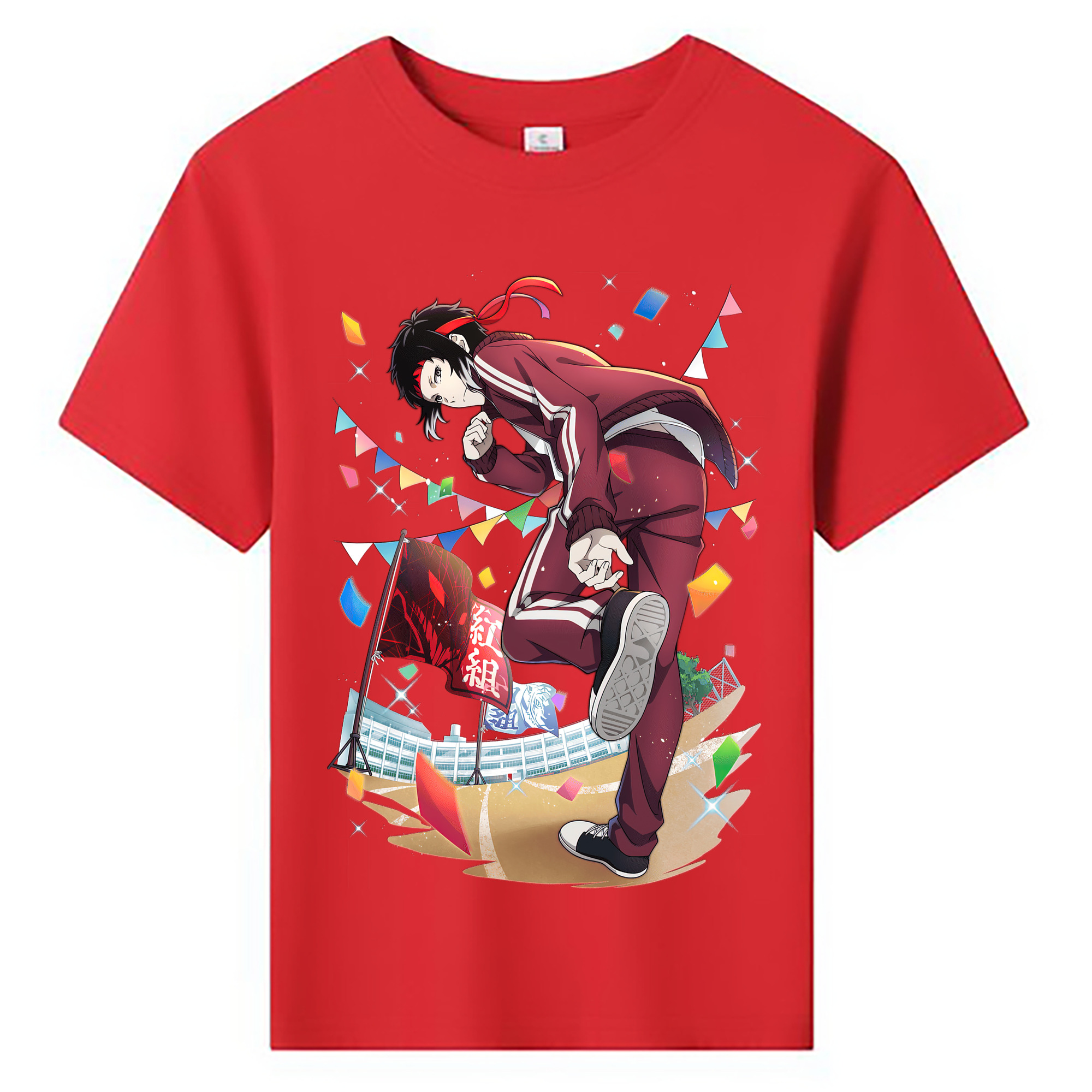 （画像用） 文豪ストレイドッグス Bungo Stray Dogs 綿100％キッズTシャツ（フロントプリント）
