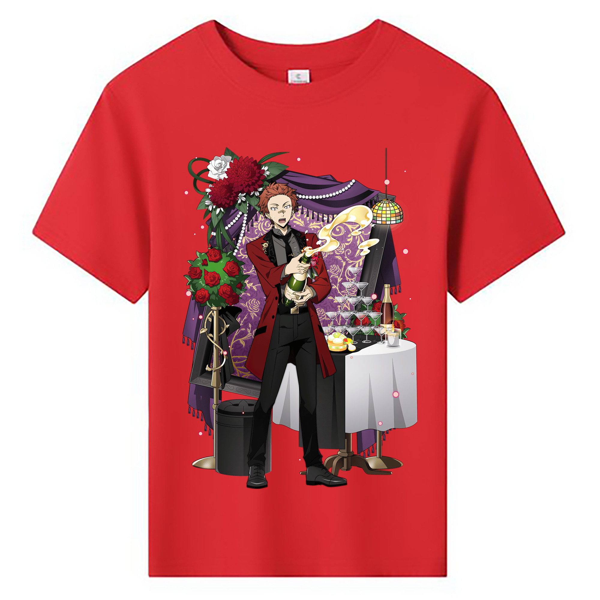 （画像用） 文豪ストレイドッグス Bungo Stray Dogs 綿100％キッズTシャツ（フロントプリント）