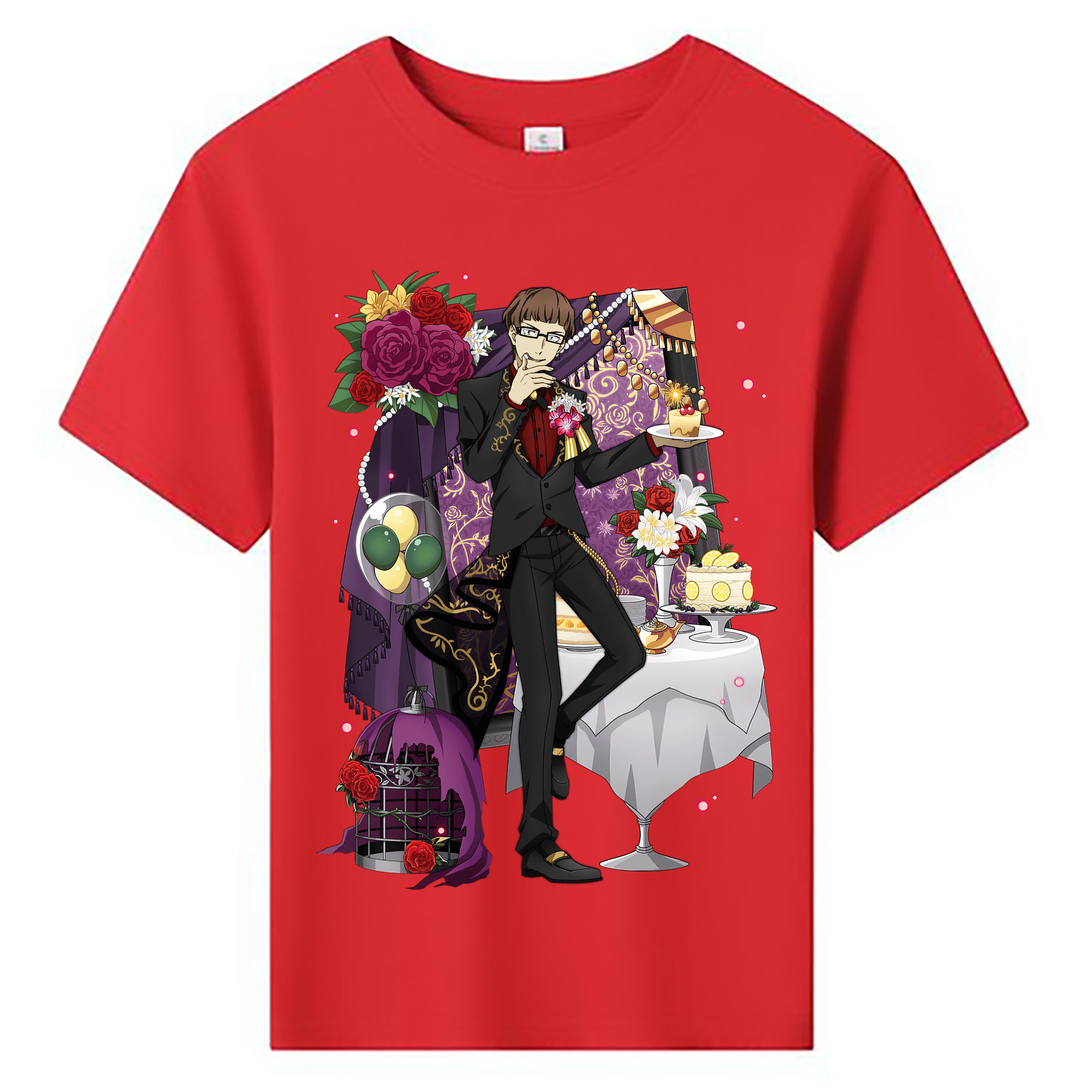 （画像用） 文豪ストレイドッグス Bungo Stray Dogs 綿100％キッズTシャツ（フロントプリント）