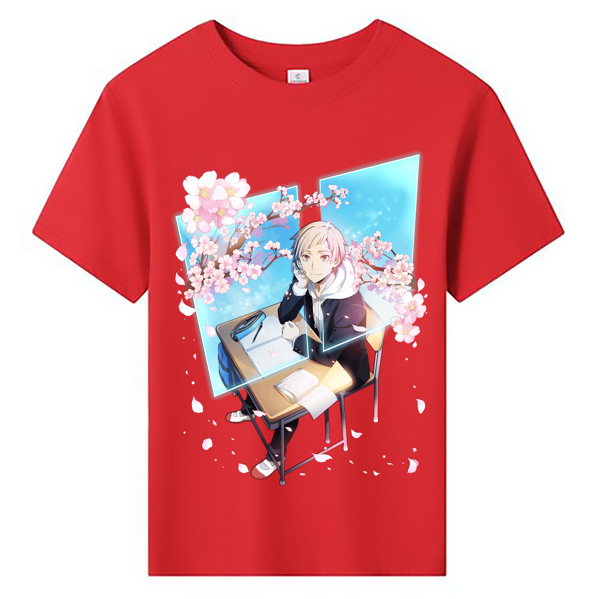 （画像用） 文豪ストレイドッグス Bungo Stray Dogs 綿100％キッズTシャツ（フロントプリント）
