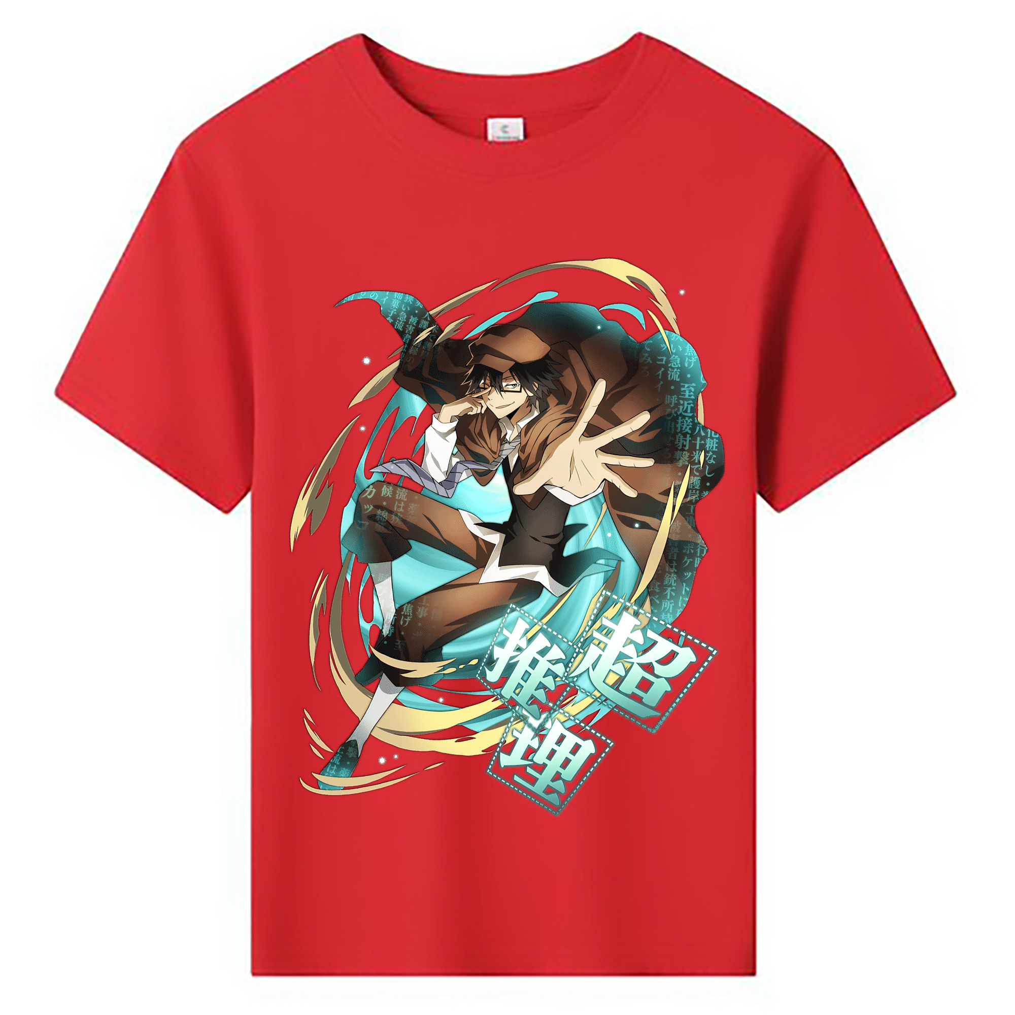 （画像用） 文豪ストレイドッグス Bungo Stray Dogs 綿100％キッズTシャツ（フロントプリント）