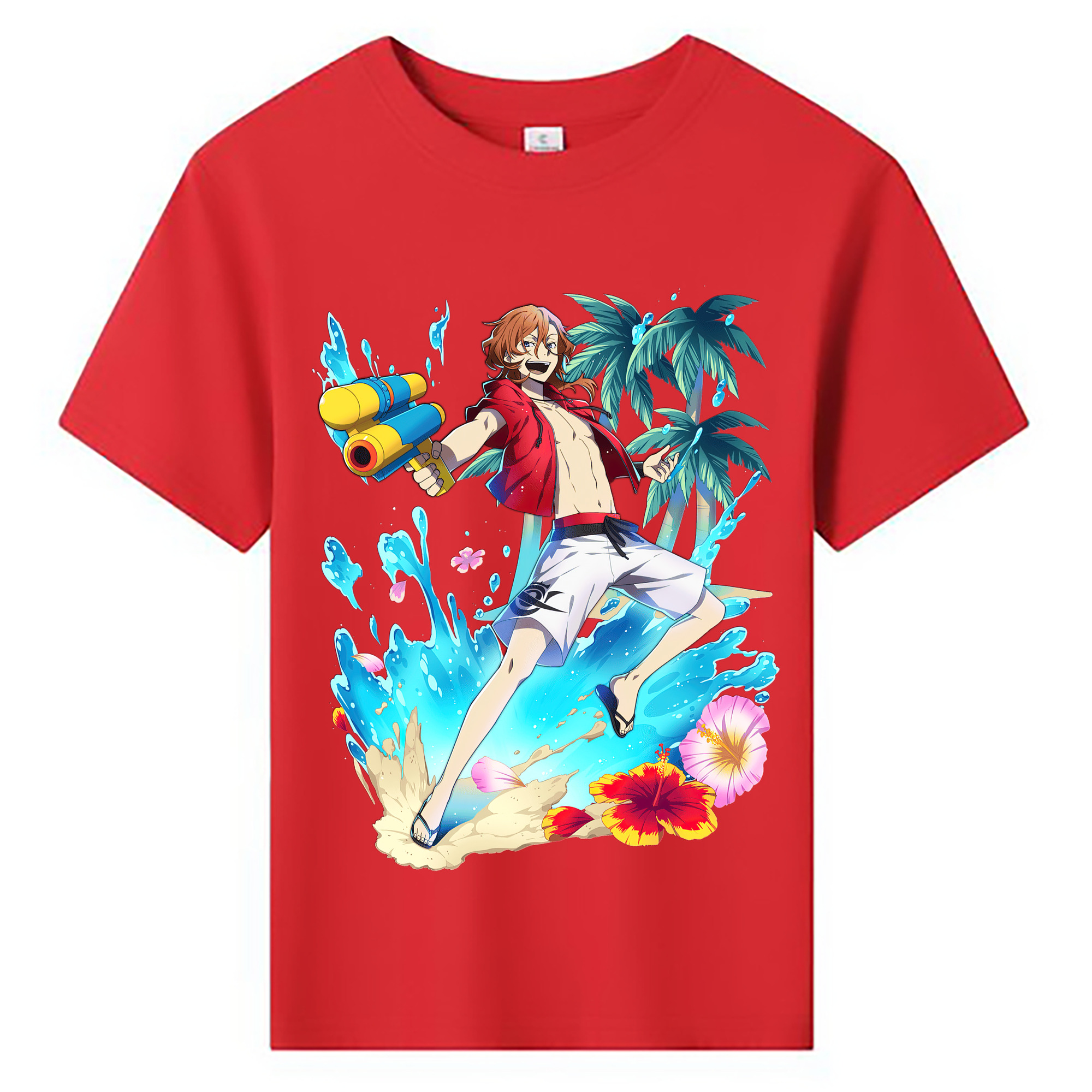 （画像用） 文豪ストレイドッグス Bungo Stray Dogs 綿100％キッズTシャツ（フロントプリント）