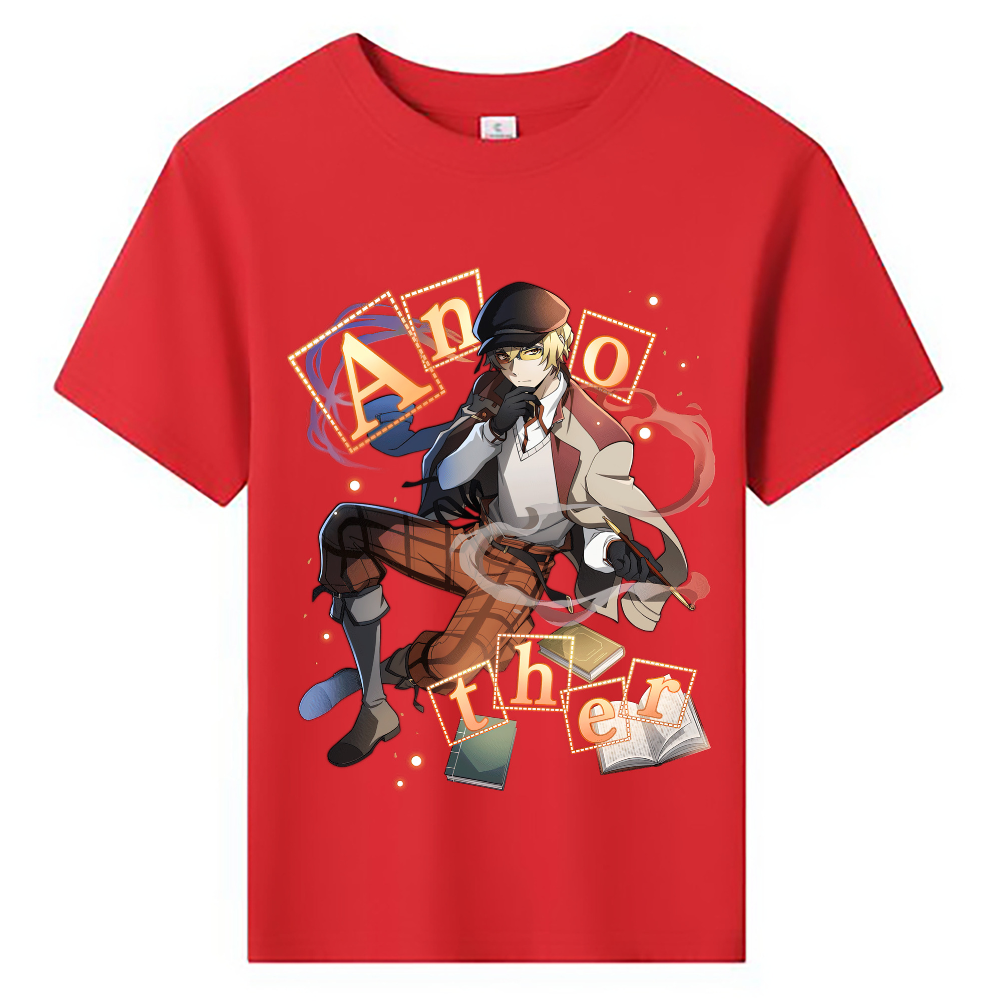 （画像用） 文豪ストレイドッグス Bungo Stray Dogs 綿100％キッズTシャツ（フロントプリント）