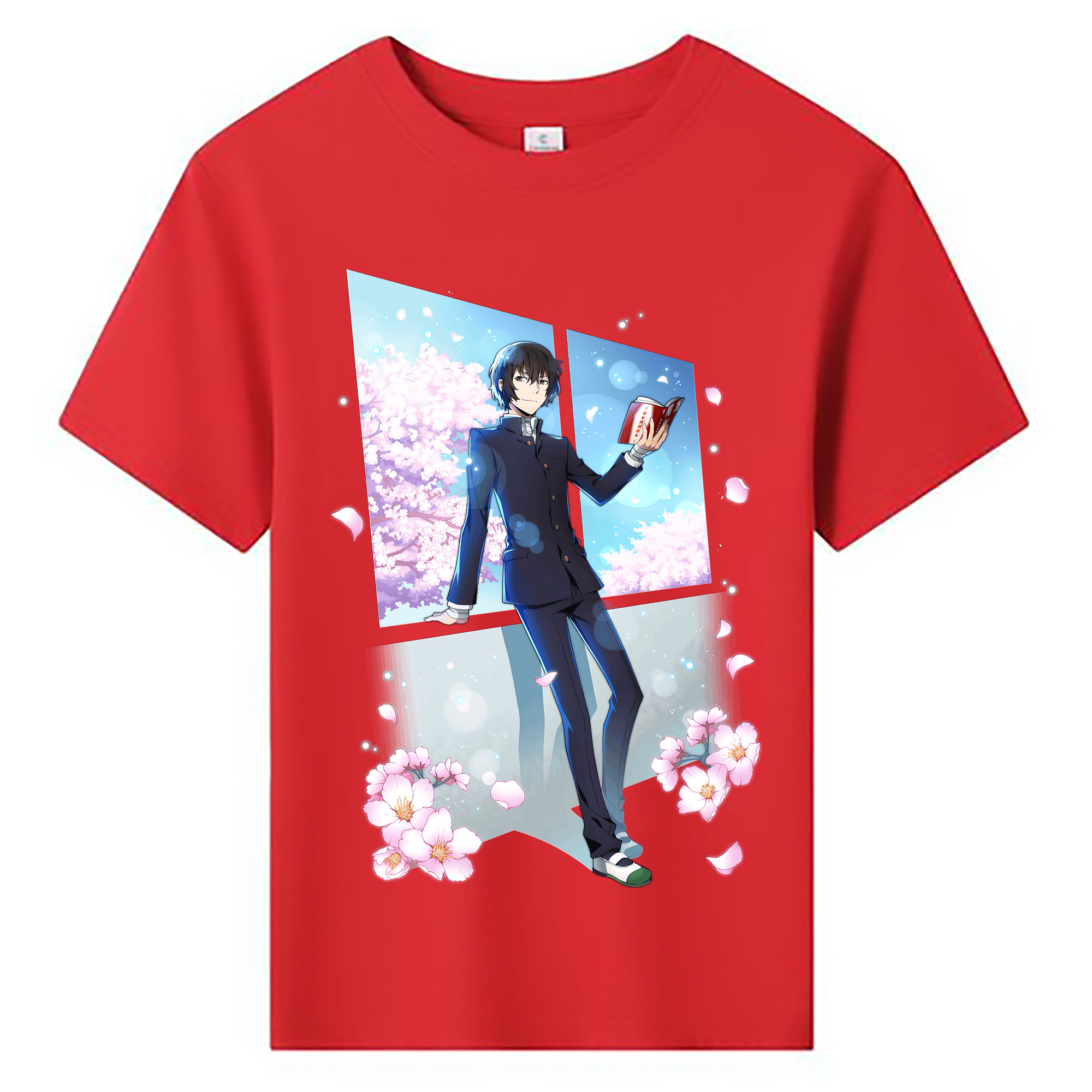 （画像用） 文豪ストレイドッグス Bungo Stray Dogs 綿100％キッズTシャツ（フロントプリント）
