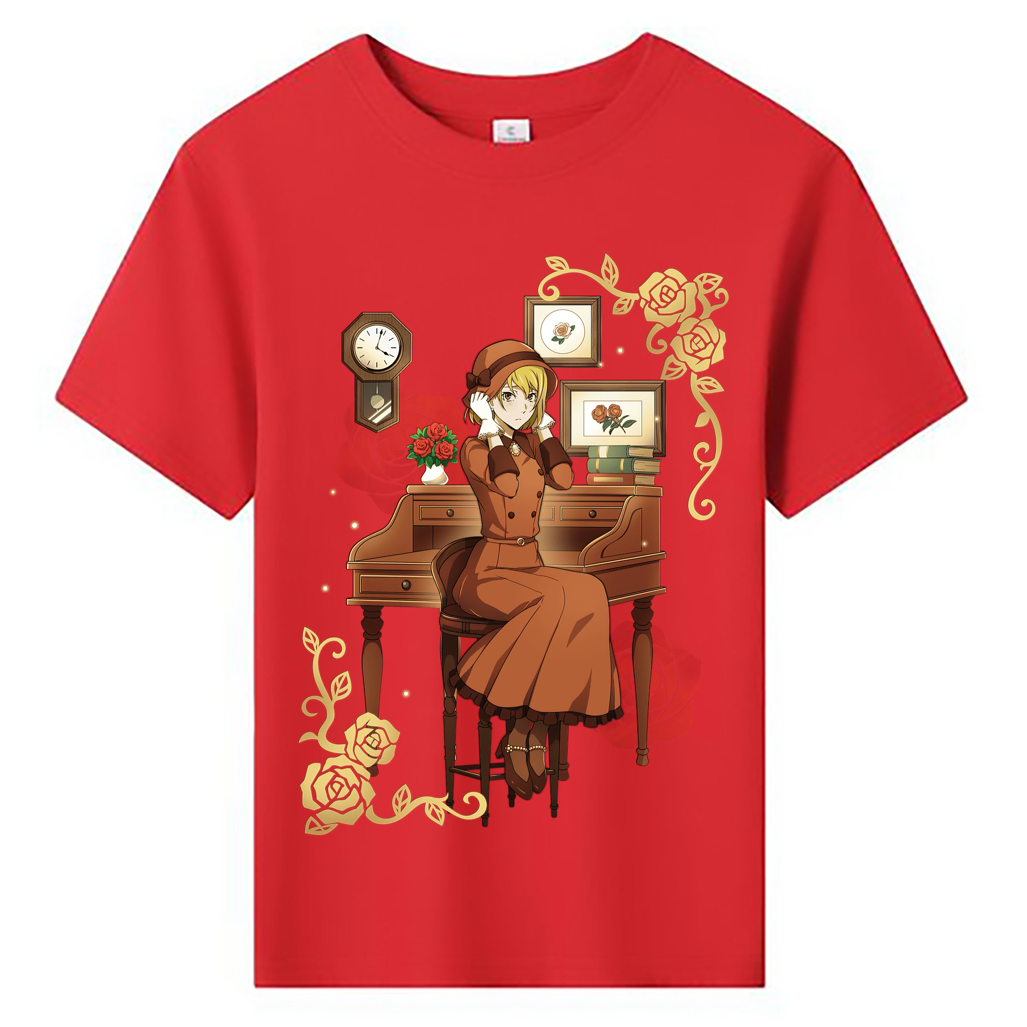 （画像用） 文豪ストレイドッグス Bungo Stray Dogs 綿100％キッズTシャツ（フロントプリント）