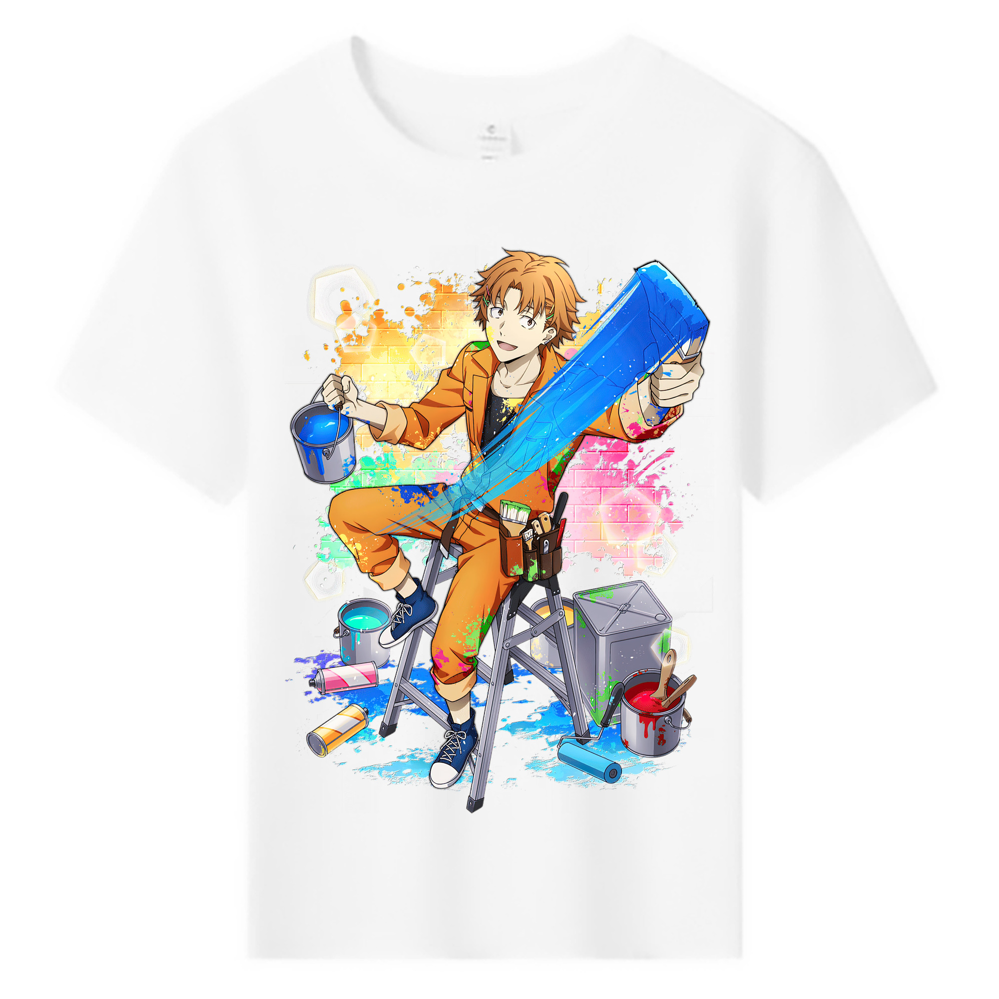 （画像用） 文豪ストレイドッグス Bungo Stray Dogs 綿100％キッズTシャツ（フロントプリント）