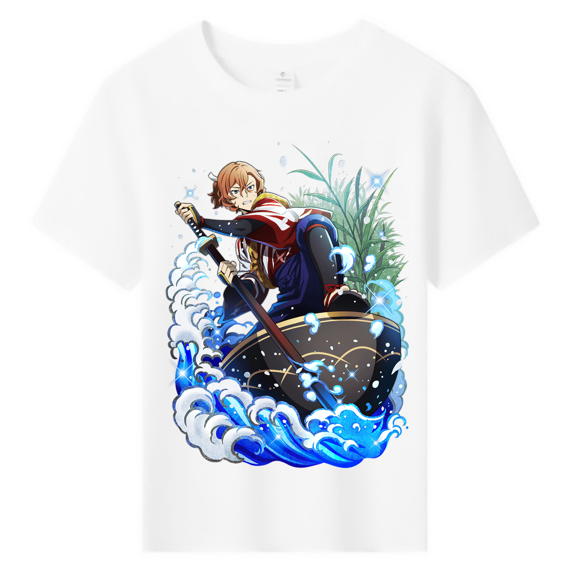 （画像用） 文豪ストレイドッグス Bungo Stray Dogs 綿100％キッズTシャツ（フロントプリント）