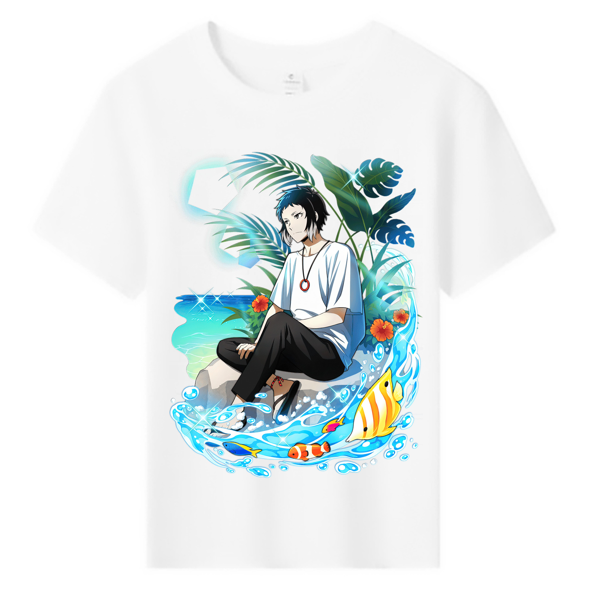 （画像用） 文豪ストレイドッグス Bungo Stray Dogs 綿100％キッズTシャツ（フロントプリント）