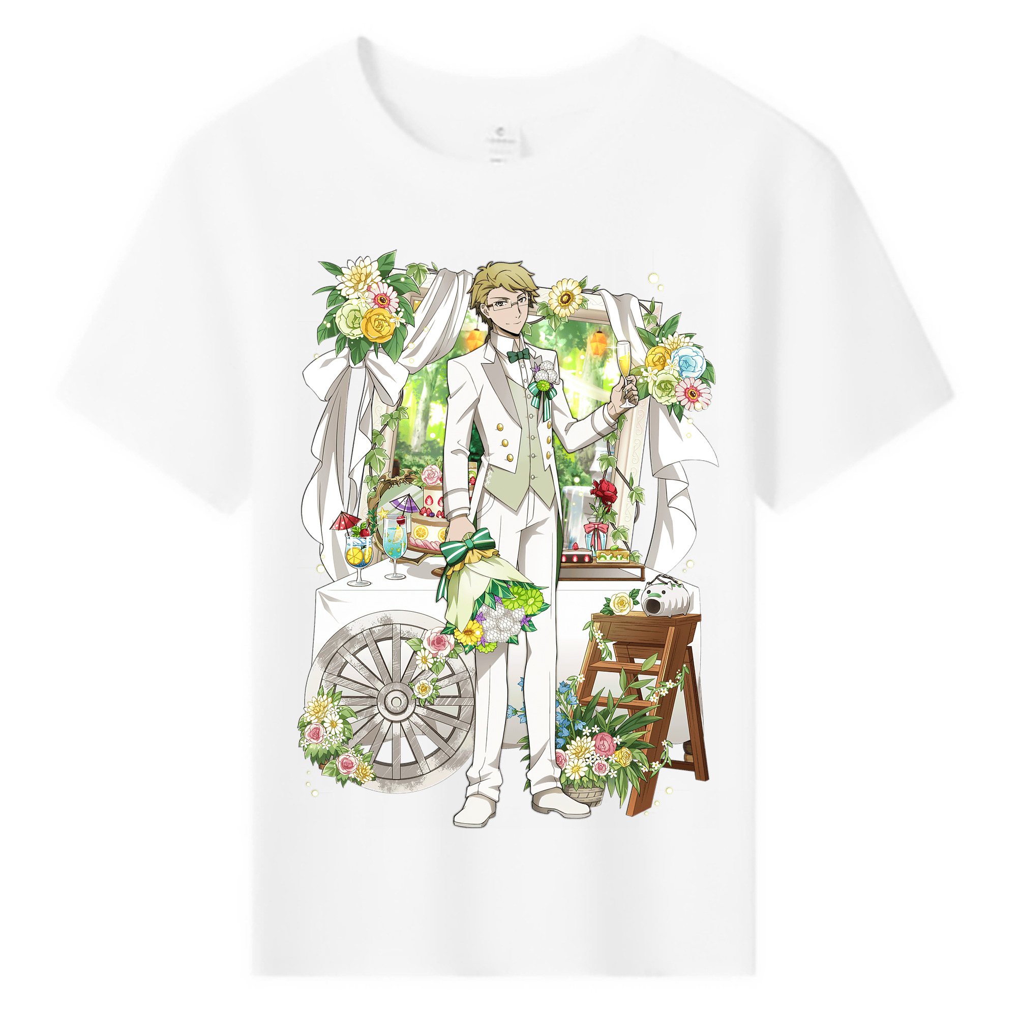 （画像用） 文豪ストレイドッグス Bungo Stray Dogs 綿100％キッズTシャツ（フロントプリント）