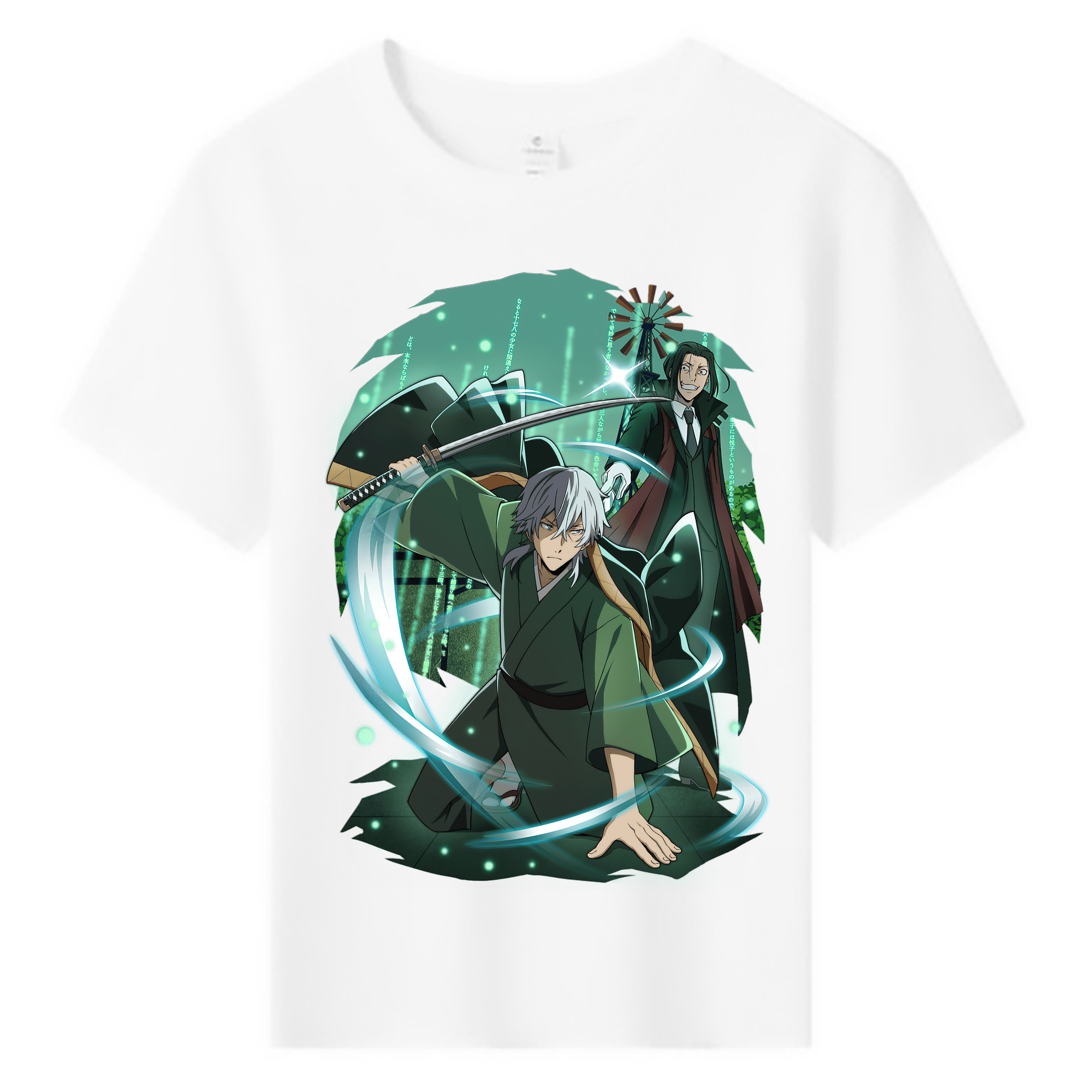 （画像用） 文豪ストレイドッグス Bungo Stray Dogs 綿100％キッズTシャツ（フロントプリント）