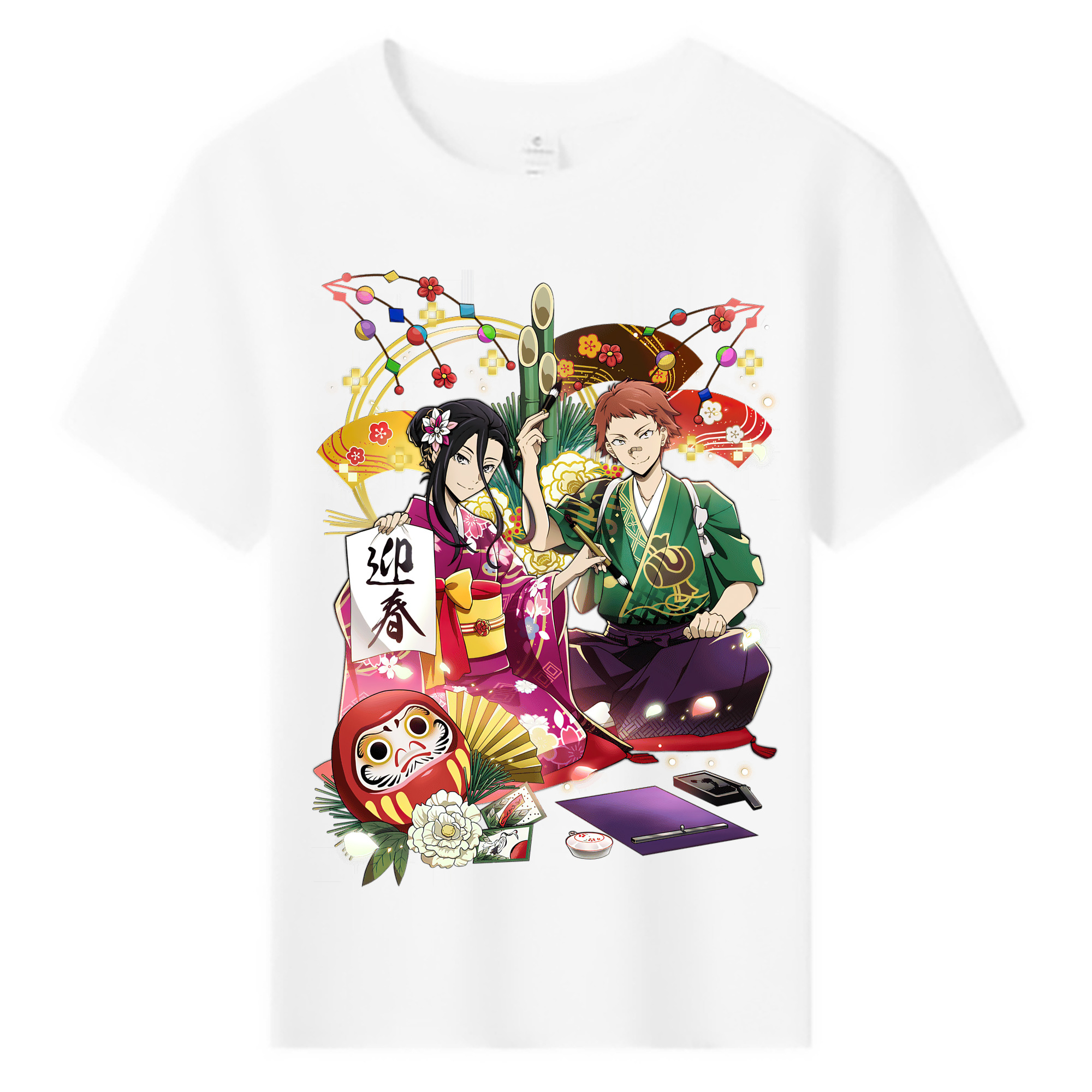 （画像用） 文豪ストレイドッグス Bungo Stray Dogs 綿100％キッズTシャツ（フロントプリント）