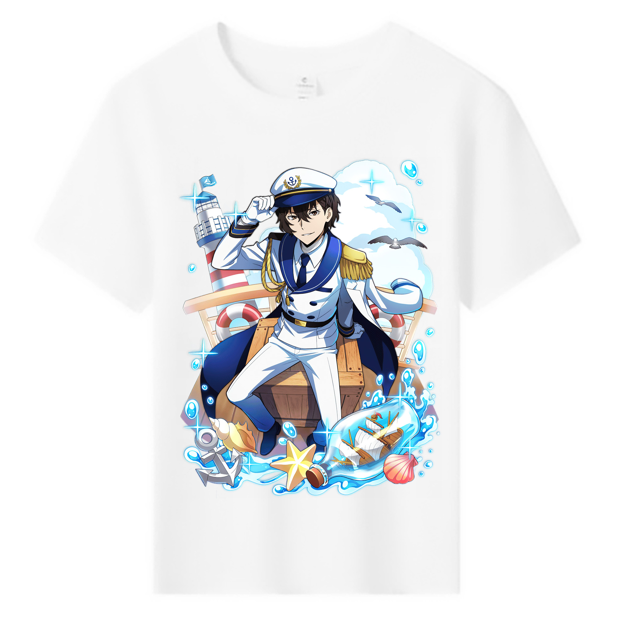 （画像用） 文豪ストレイドッグス Bungo Stray Dogs 綿100％キッズTシャツ（フロントプリント）