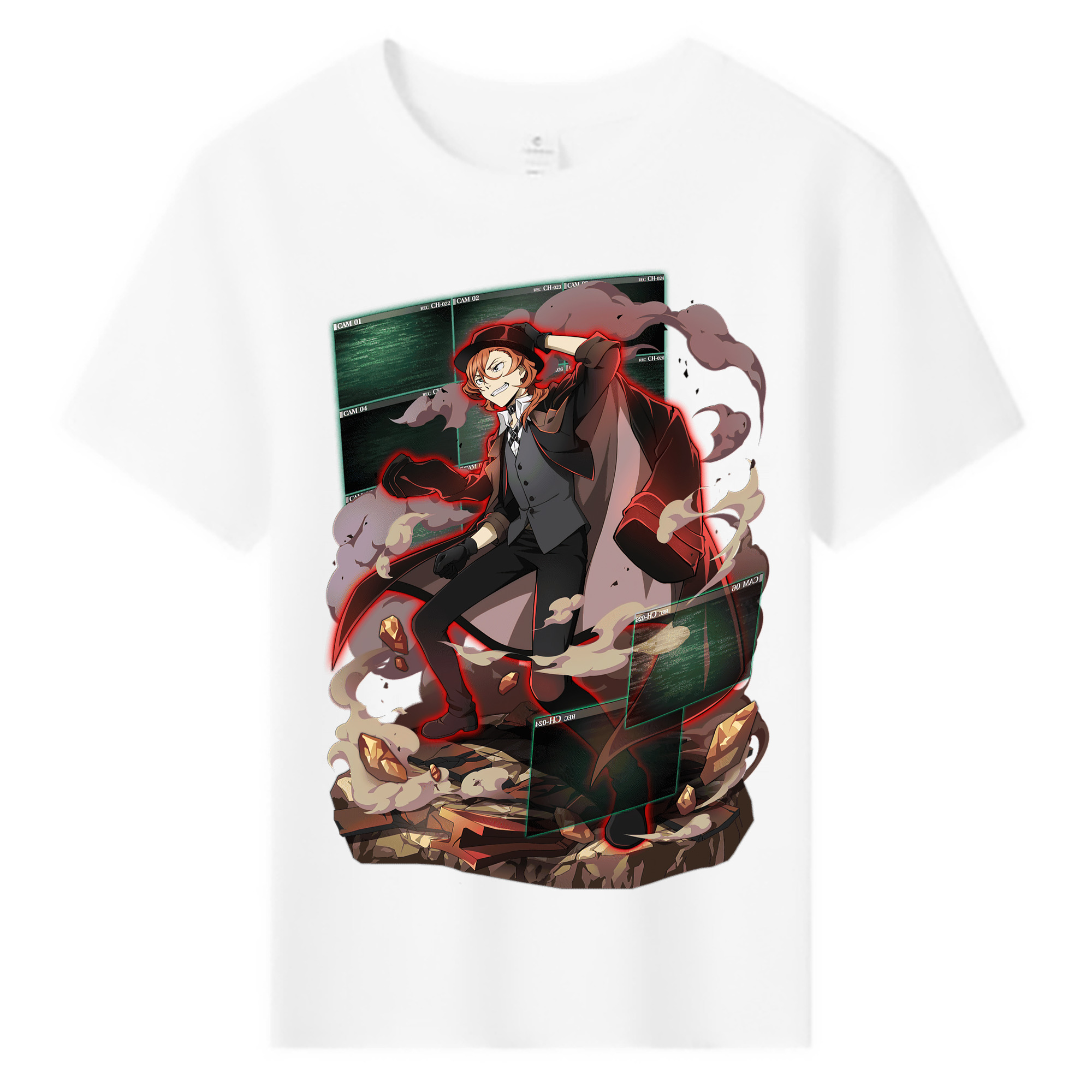 （画像用） 文豪ストレイドッグス Bungo Stray Dogs 綿100％キッズTシャツ（フロントプリント）