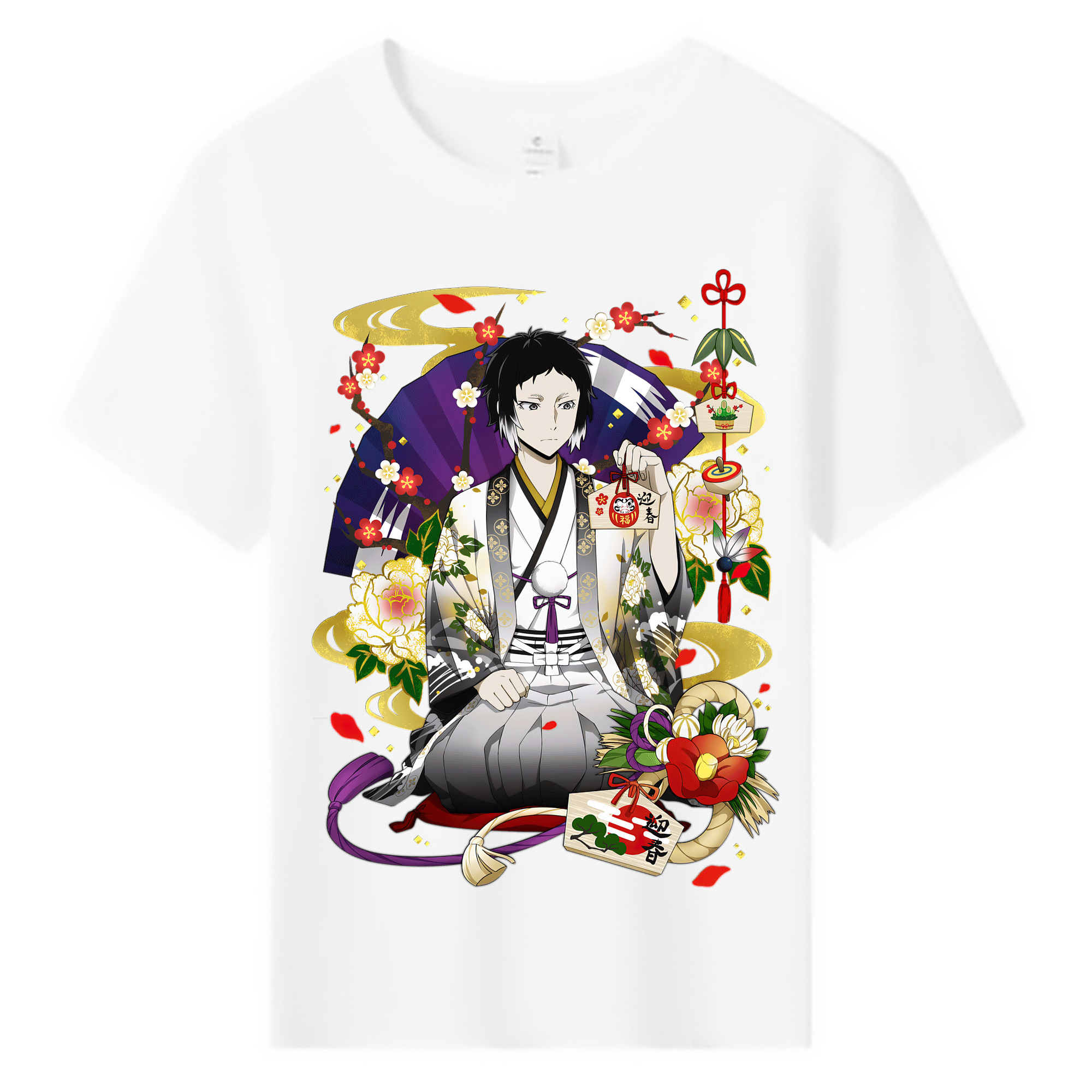 （画像用） 文豪ストレイドッグス Bungo Stray Dogs 綿100％キッズTシャツ（フロントプリント）