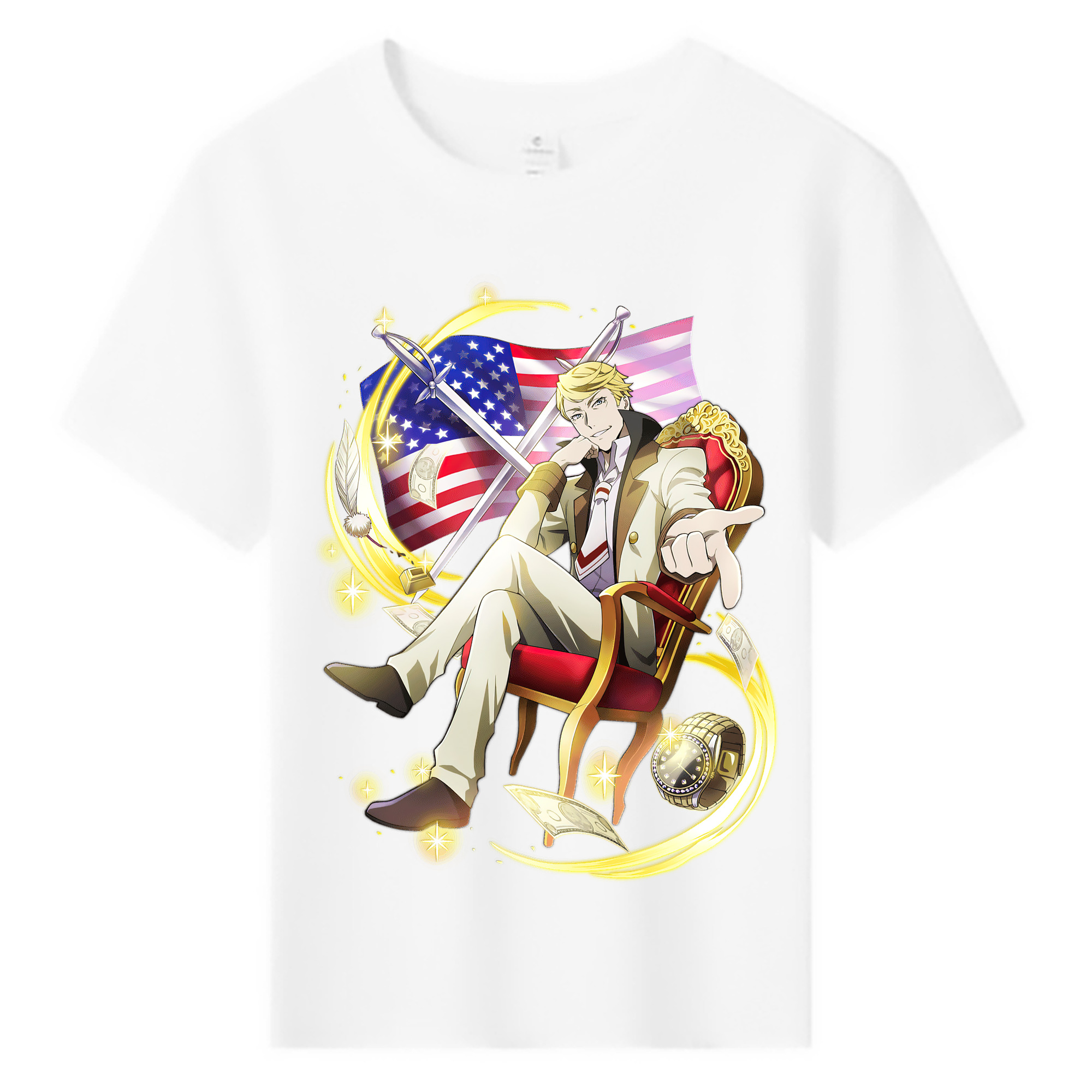 （画像用） 文豪ストレイドッグス Bungo Stray Dogs 綿100％キッズTシャツ（フロントプリント）
