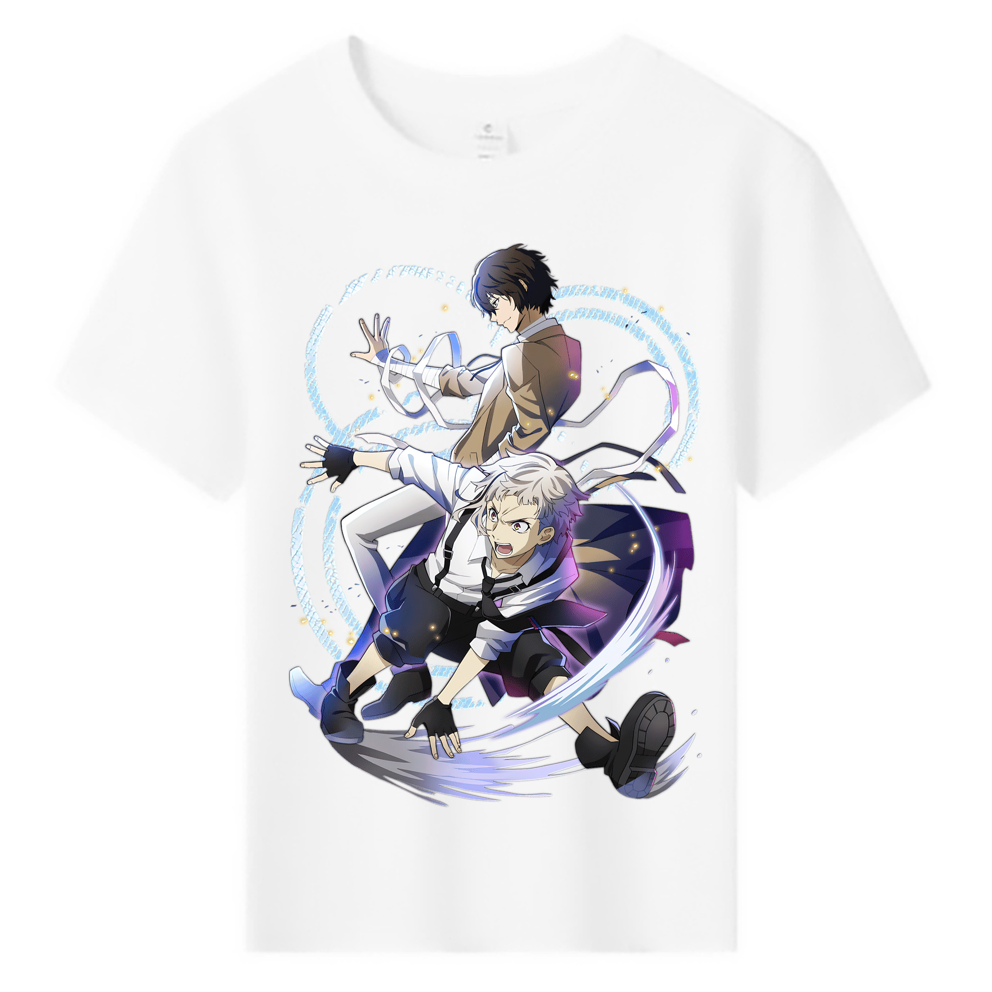 （画像用） 文豪ストレイドッグス Bungo Stray Dogs 綿100％キッズTシャツ（フロントプリント）