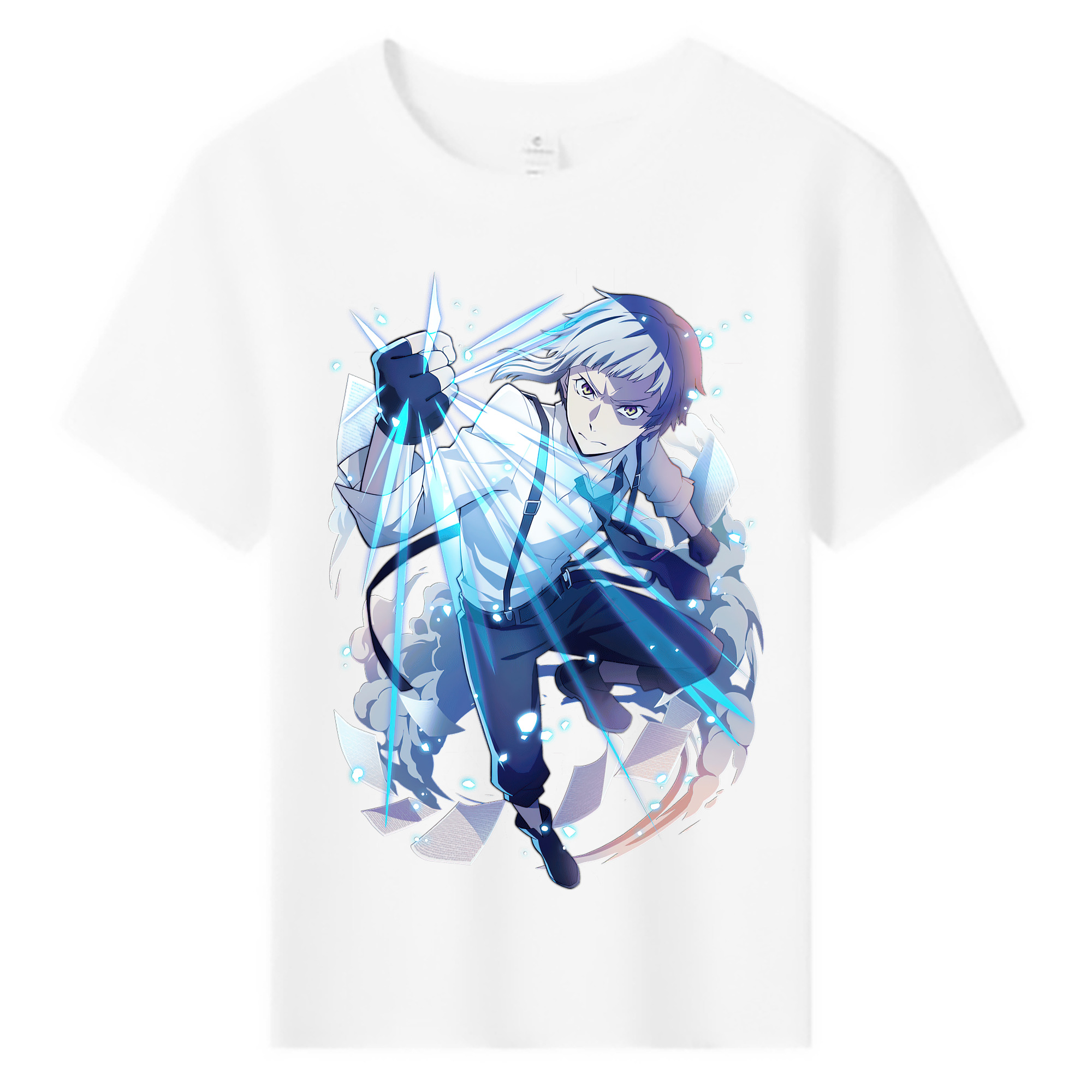 （画像用） 文豪ストレイドッグス Bungo Stray Dogs 綿100％キッズTシャツ（フロントプリント）