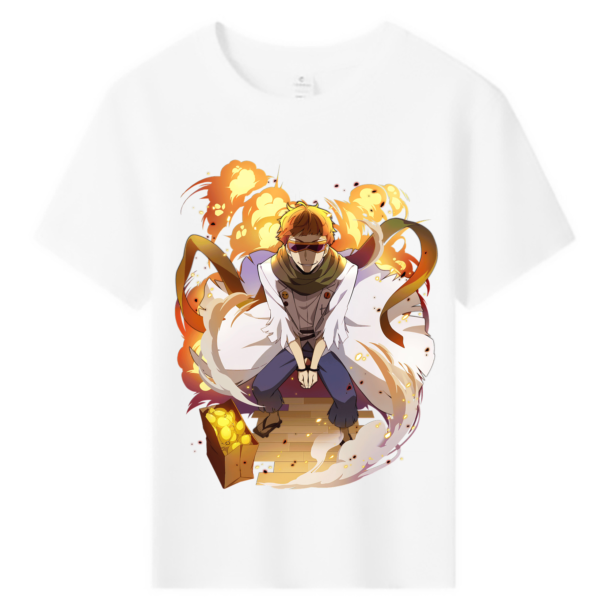 （画像用） 文豪ストレイドッグス Bungo Stray Dogs 綿100％キッズTシャツ（フロントプリント）