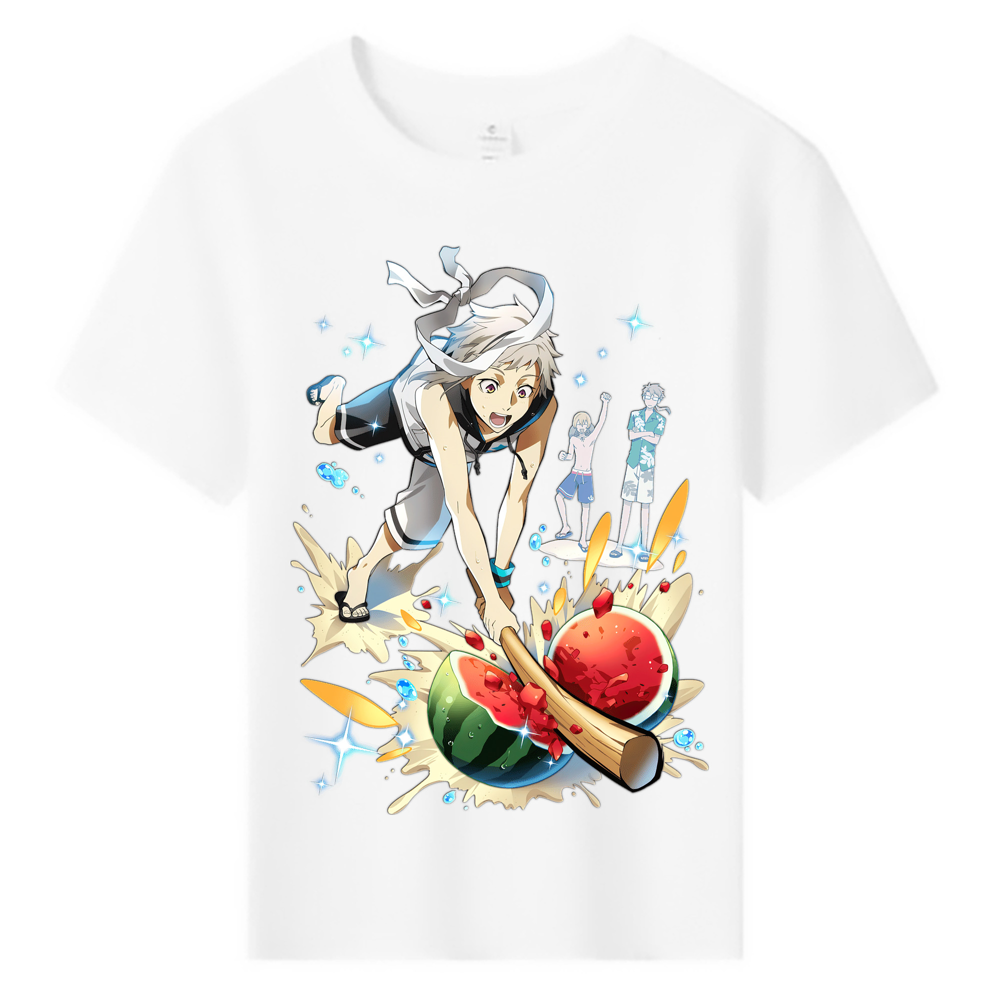 （画像用） 文豪ストレイドッグス Bungo Stray Dogs 綿100％キッズTシャツ（フロントプリント）