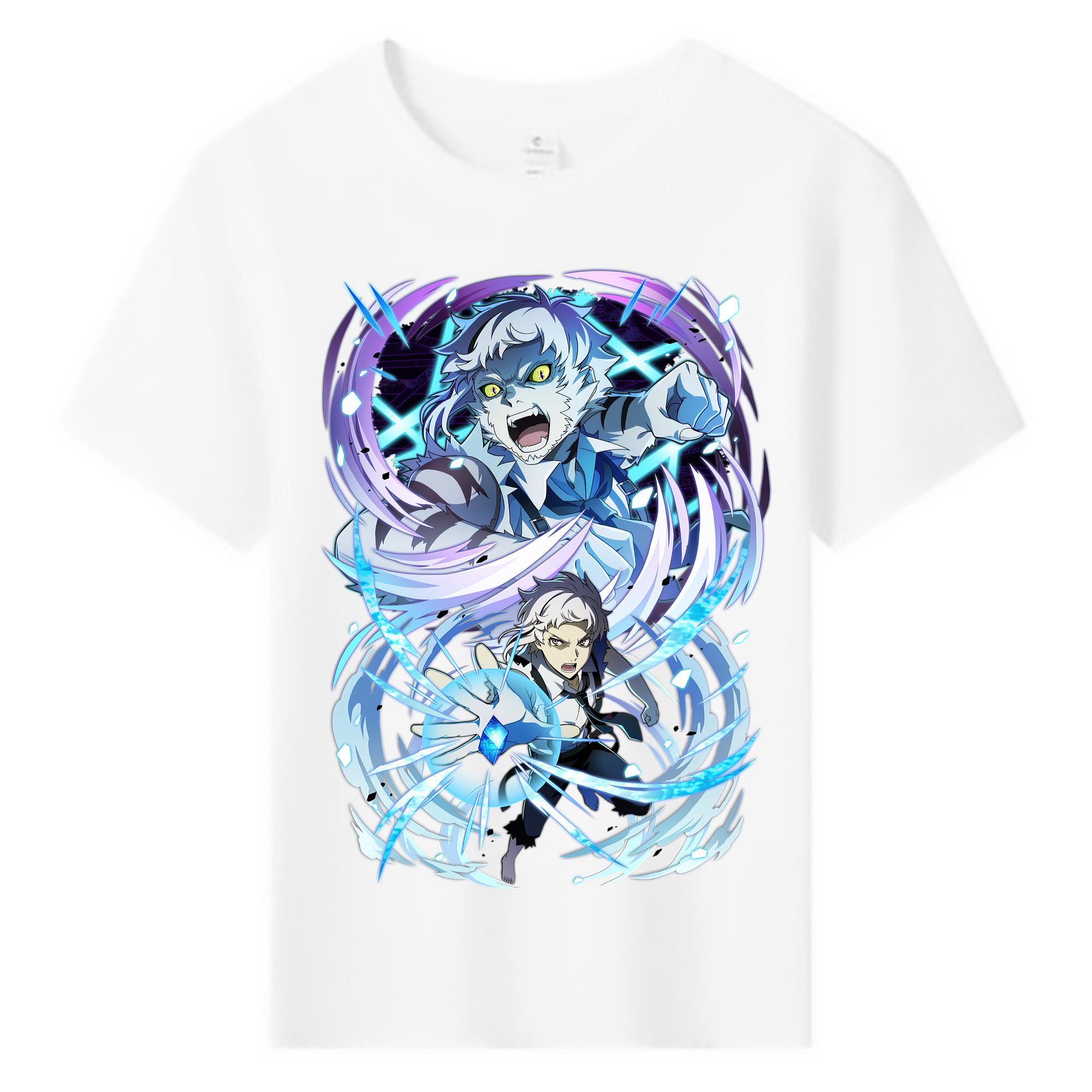 （画像用） 文豪ストレイドッグス Bungo Stray Dogs 綿100％キッズTシャツ（フロントプリント）