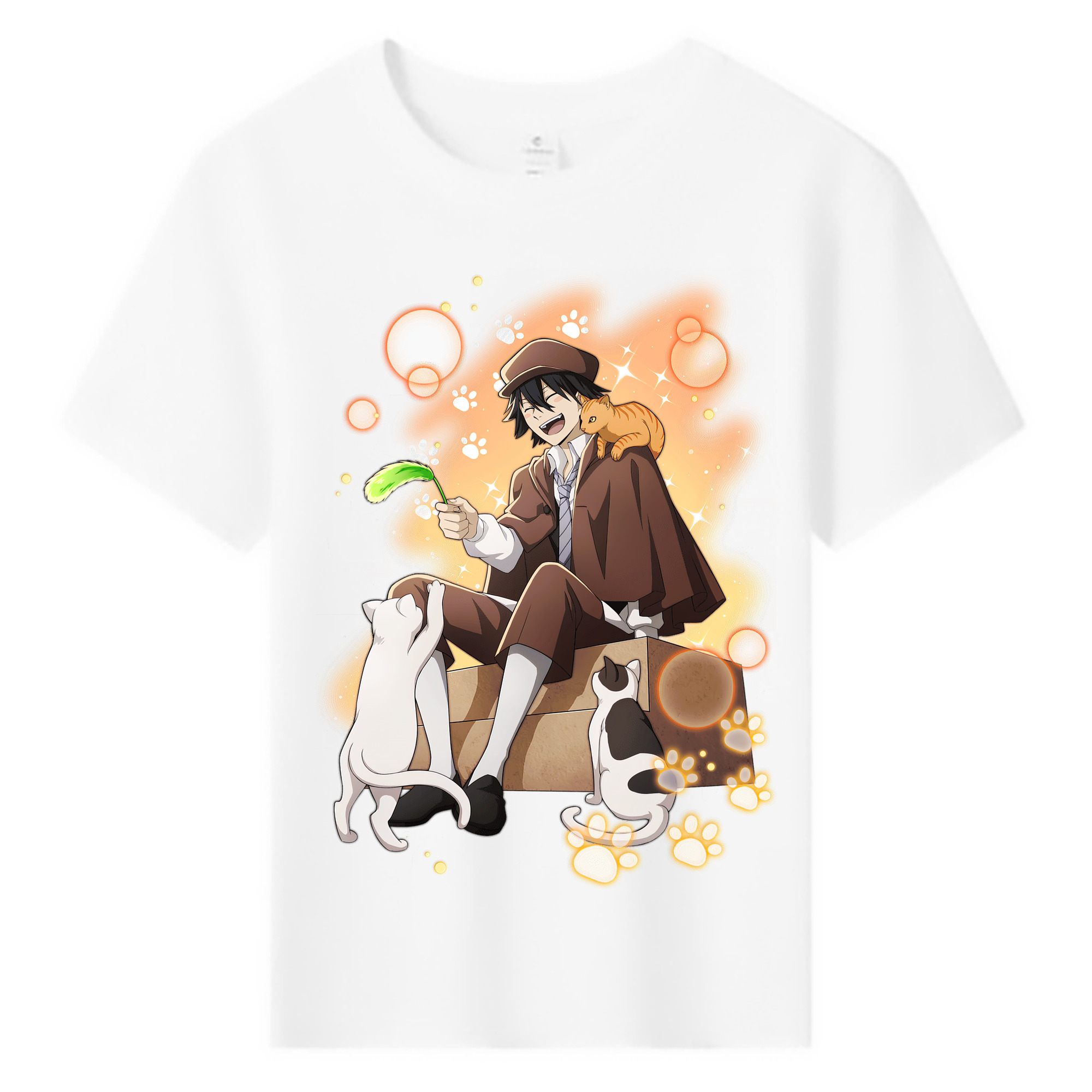 （画像用） 文豪ストレイドッグス Bungo Stray Dogs 綿100％キッズTシャツ（フロントプリント）